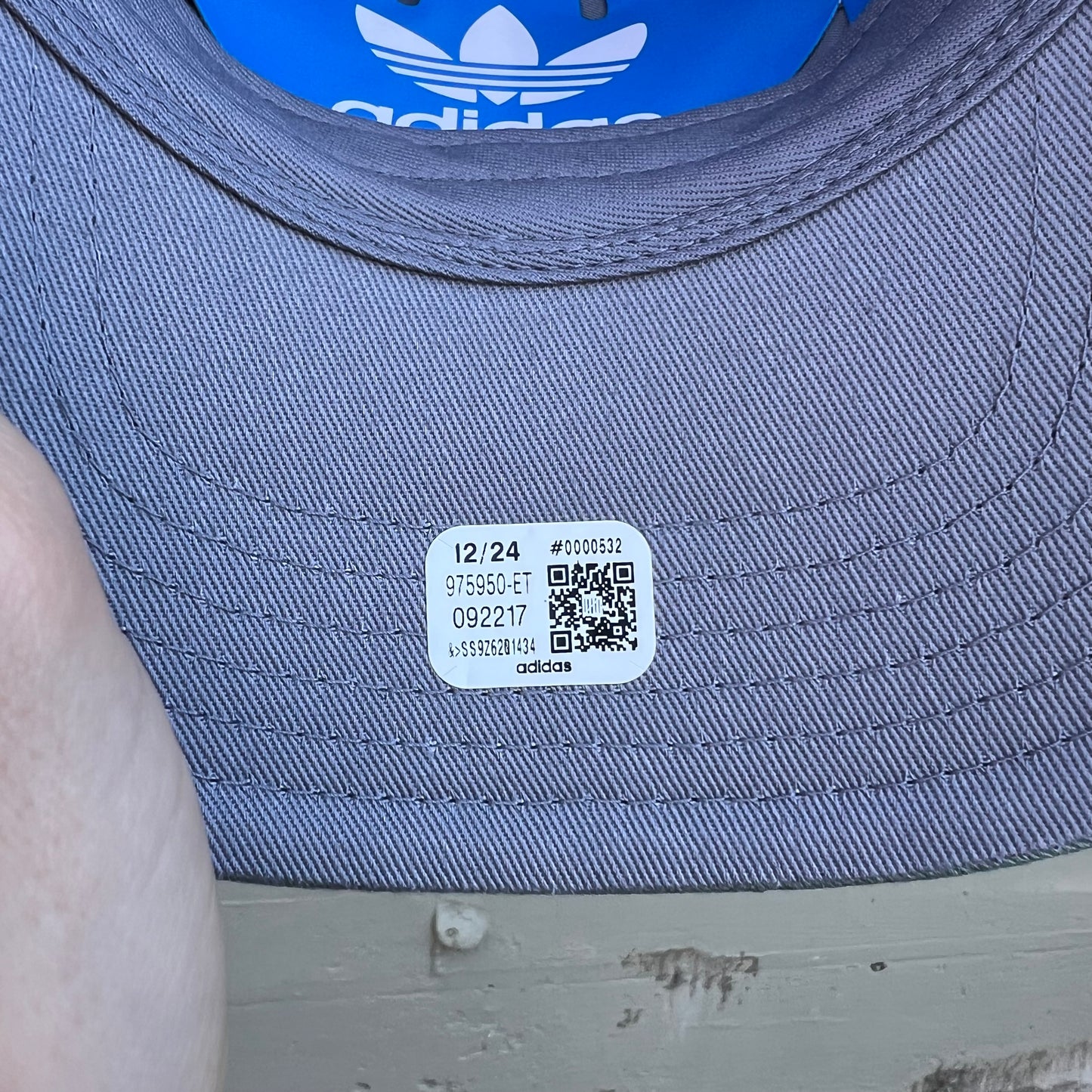 *New* Adidas Originals Relaxed Strapback Hat - O/S - Silver Green/White