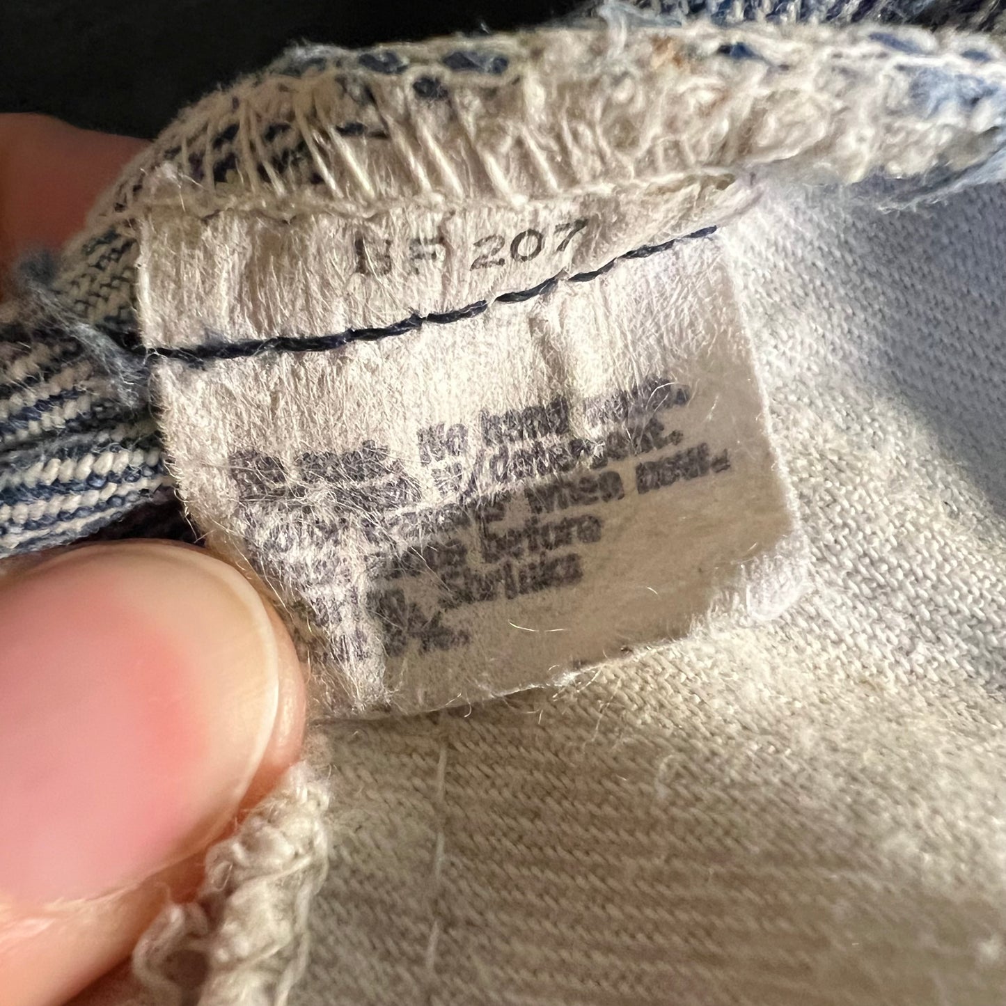 Vintage 70's Distressed Levi's Orange Tab Re-Worked Cut Off Denim Shorts - Size 33 - Light Wash - Made In USA