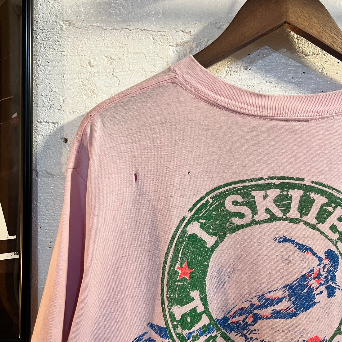 Vintage 90's Distressed Single Stitch 'Active Water Sports' Graphic T-Shirt ' - Size XL - Made In USA