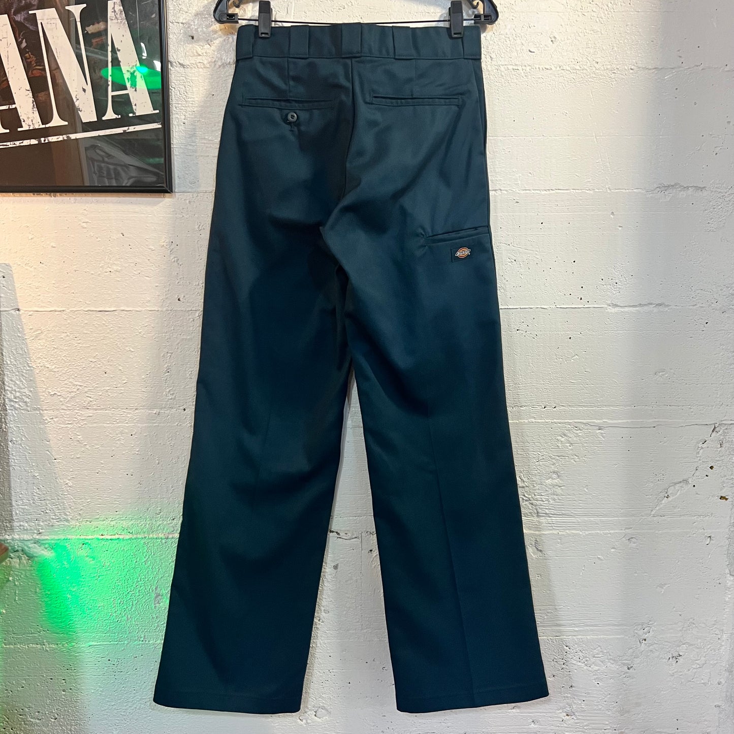 Dickies Double Knee Loose Fit Twill Work Pants - Size 28" x 32" - Teal