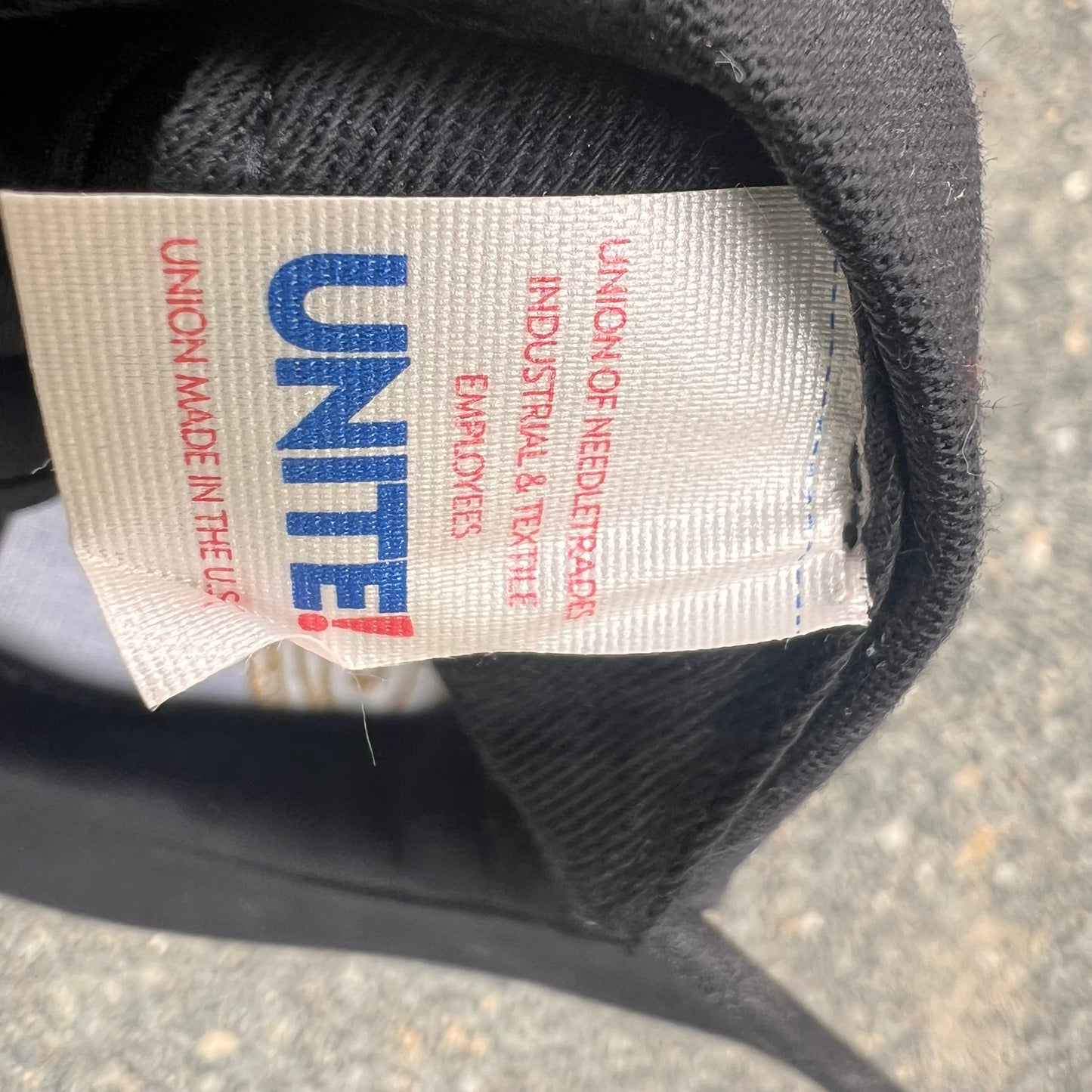 Vintage United P.A.C.E Union Embroidered Snapback Hat - O/S - Union Made In USA - Black/Gold