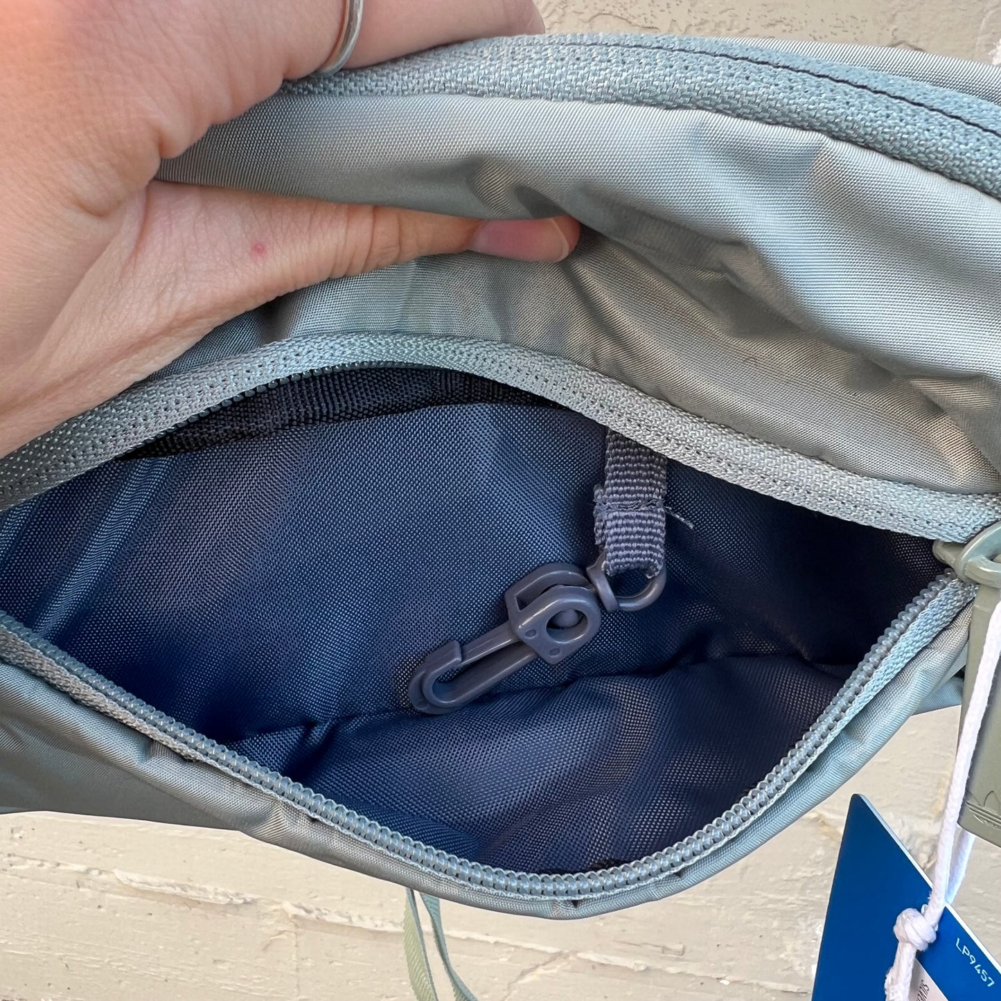 *New* Adidas Originals National Waist Pack Bag - One Size - Silver Green - B175 - #IR3680