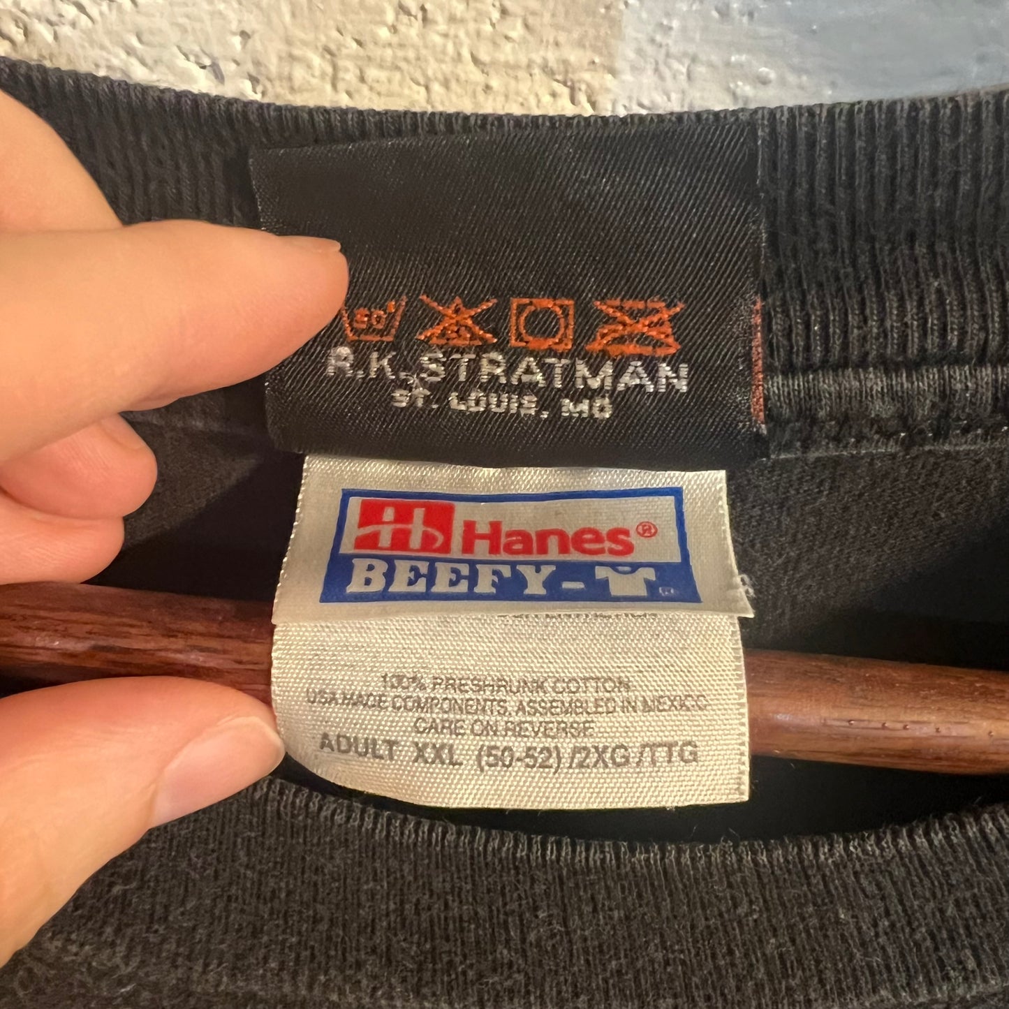 Vintage 90's East Coast Harley Davidson Quantico, VA Pocket T-Shirt - Size 2XL - Black