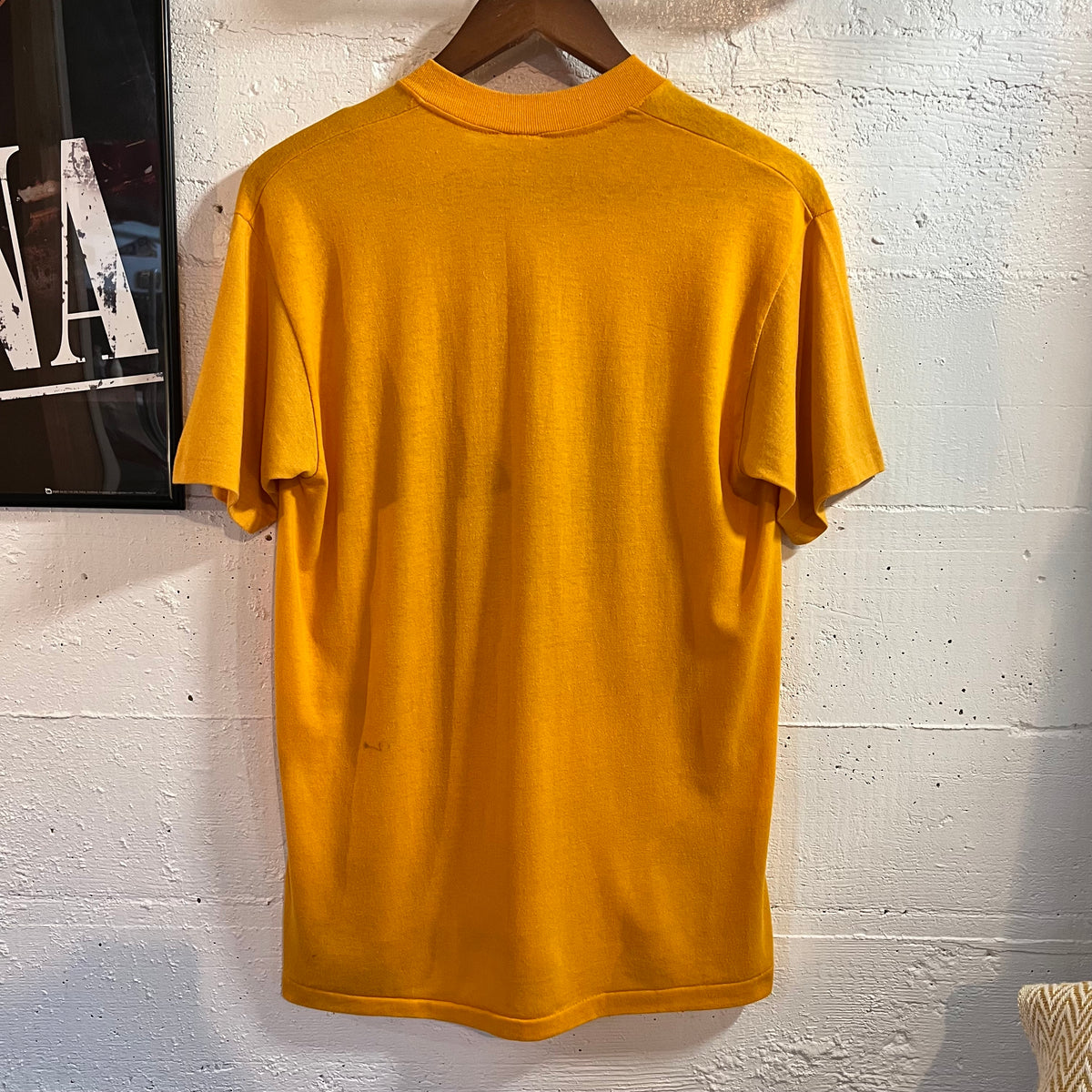 Vintage 80’s Knox Kane Kinzua Railroad, PA Single Stitch T-Shirt - Size Large - Made In USA - Yellow/Black