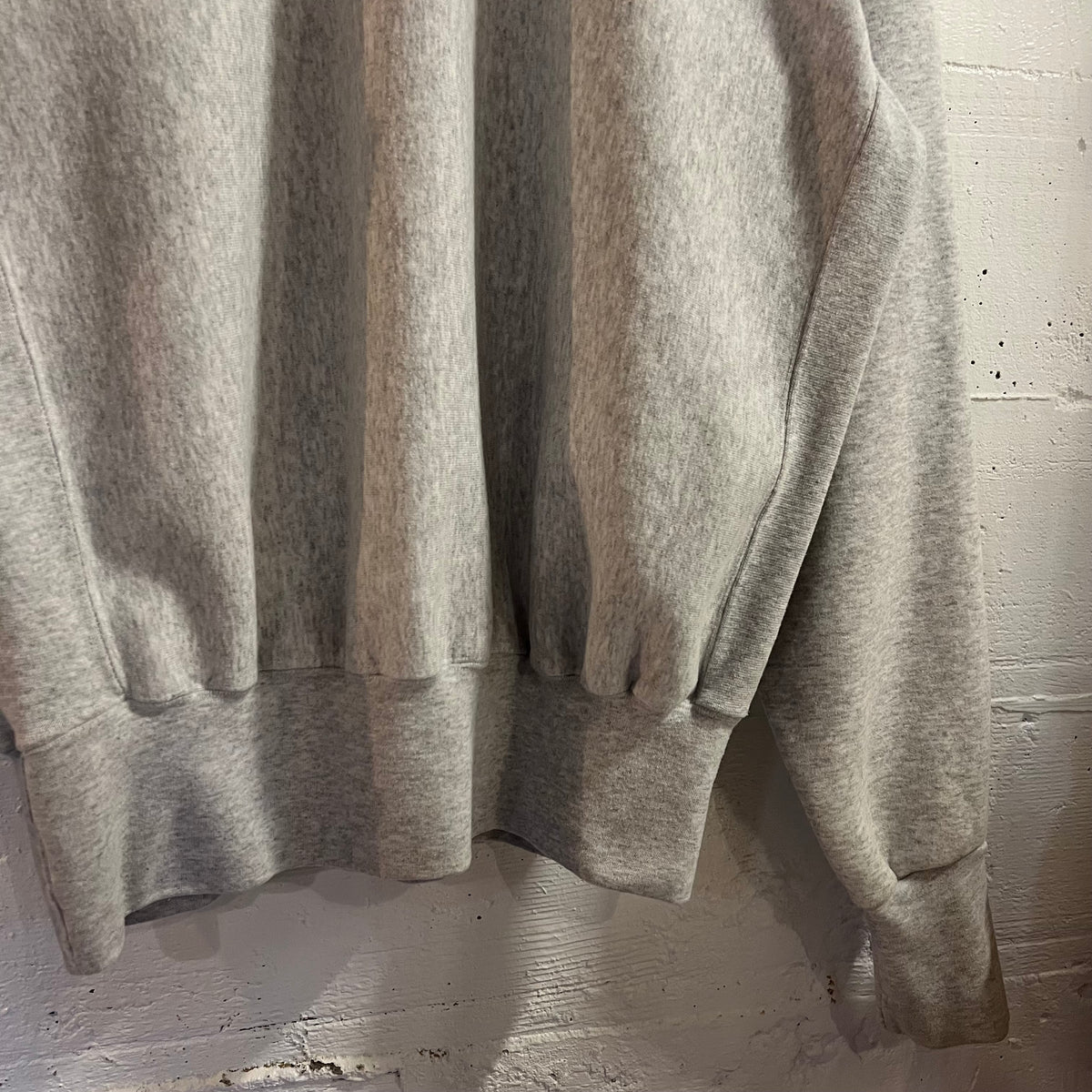 Vintage 90’s Navy U.S. Naval Academy Reverse Weave Crewneck Sweatshirt - Size Medium - Made In USA - Heather Grey/Navy
