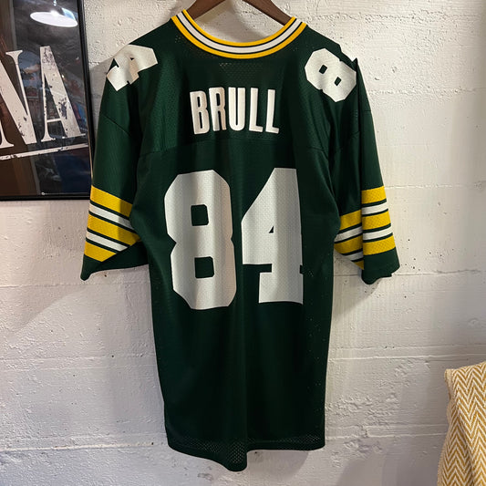 Vintage 90's Champion Green Bay Packers #84 Jersey - Size 44 (L) - Made In USA - Green/Yellow