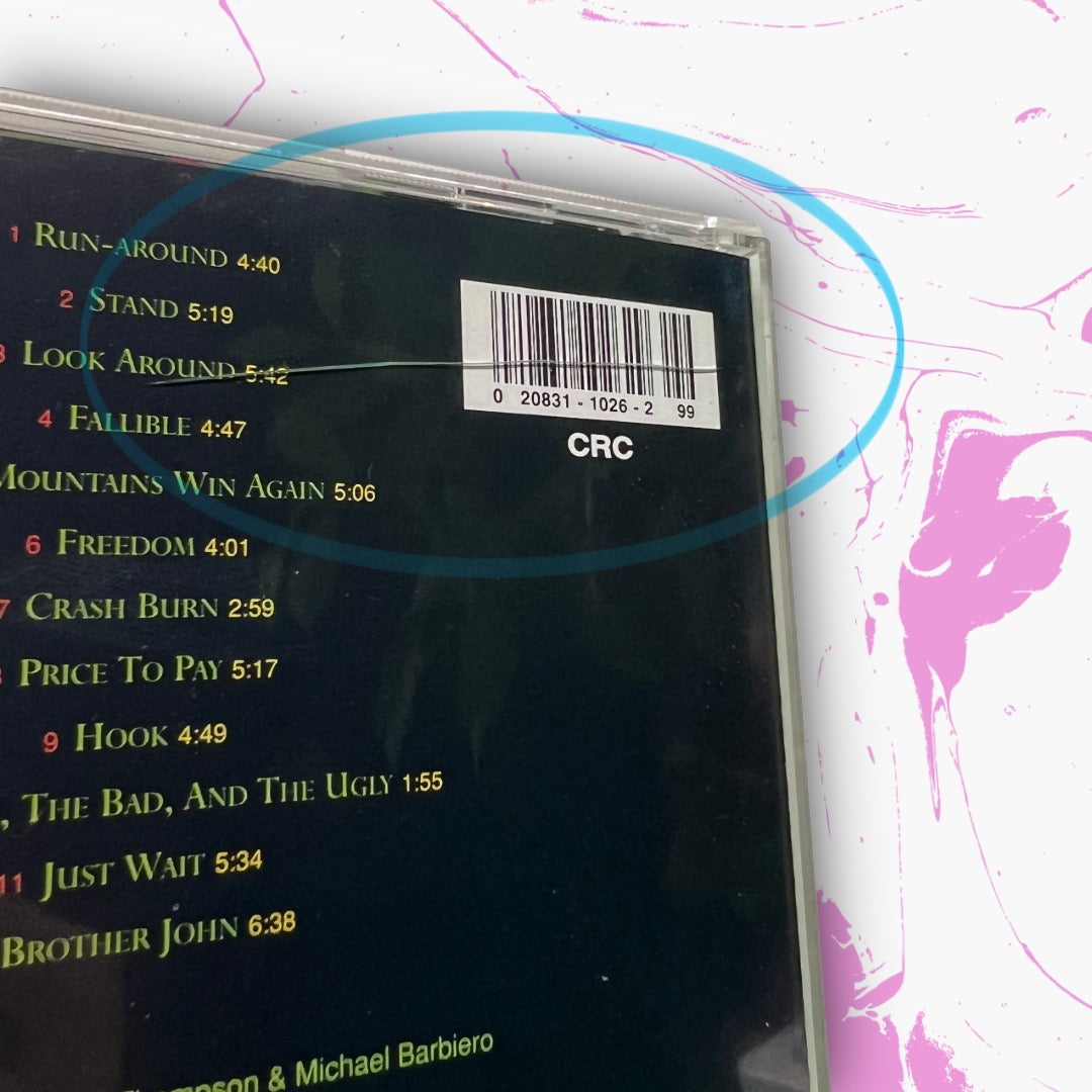 Vintage 1994 Blues Traveler 'Four' CD