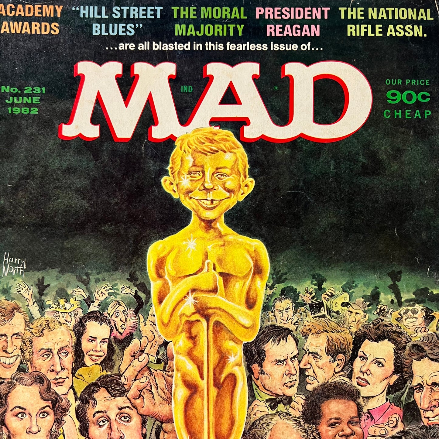 Vintage 1982 MAD Magazine 'No. 231 - Academy Awards'