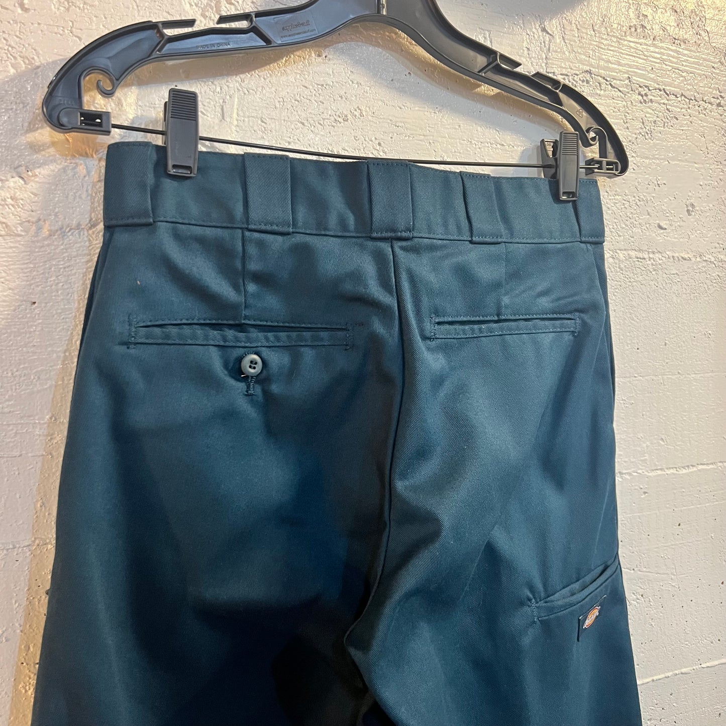 Dickies Double Knee Loose Fit Twill Work Pants - Size 28" x 32" - Teal