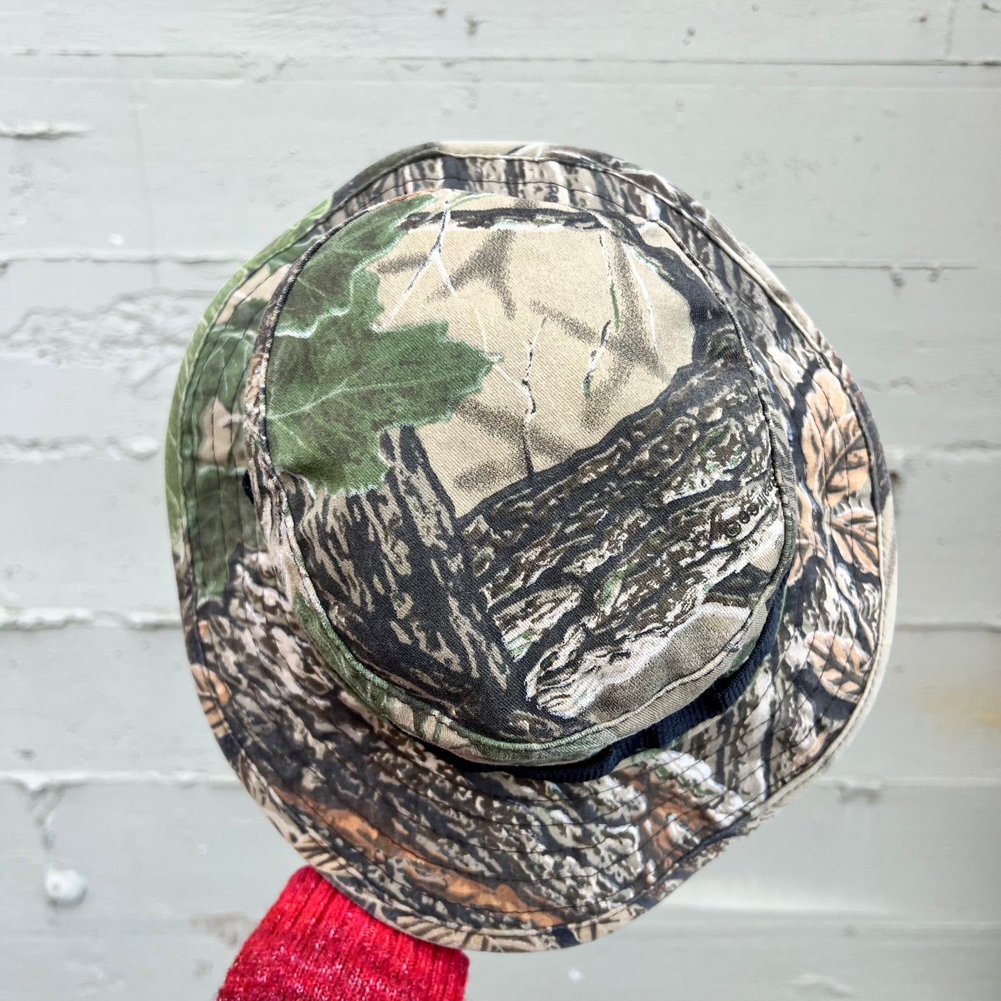 Vintage Realtree Camo Boonie Bucket Hat - Size Large - Made in USA