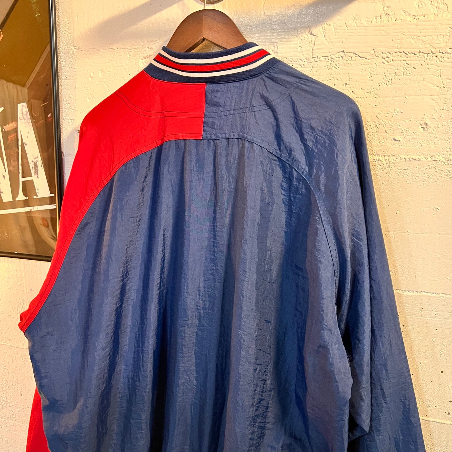 Vintage 90's Anaheim Angels 2-Tone Starter Jacket - Size Large - Red/Blue/White