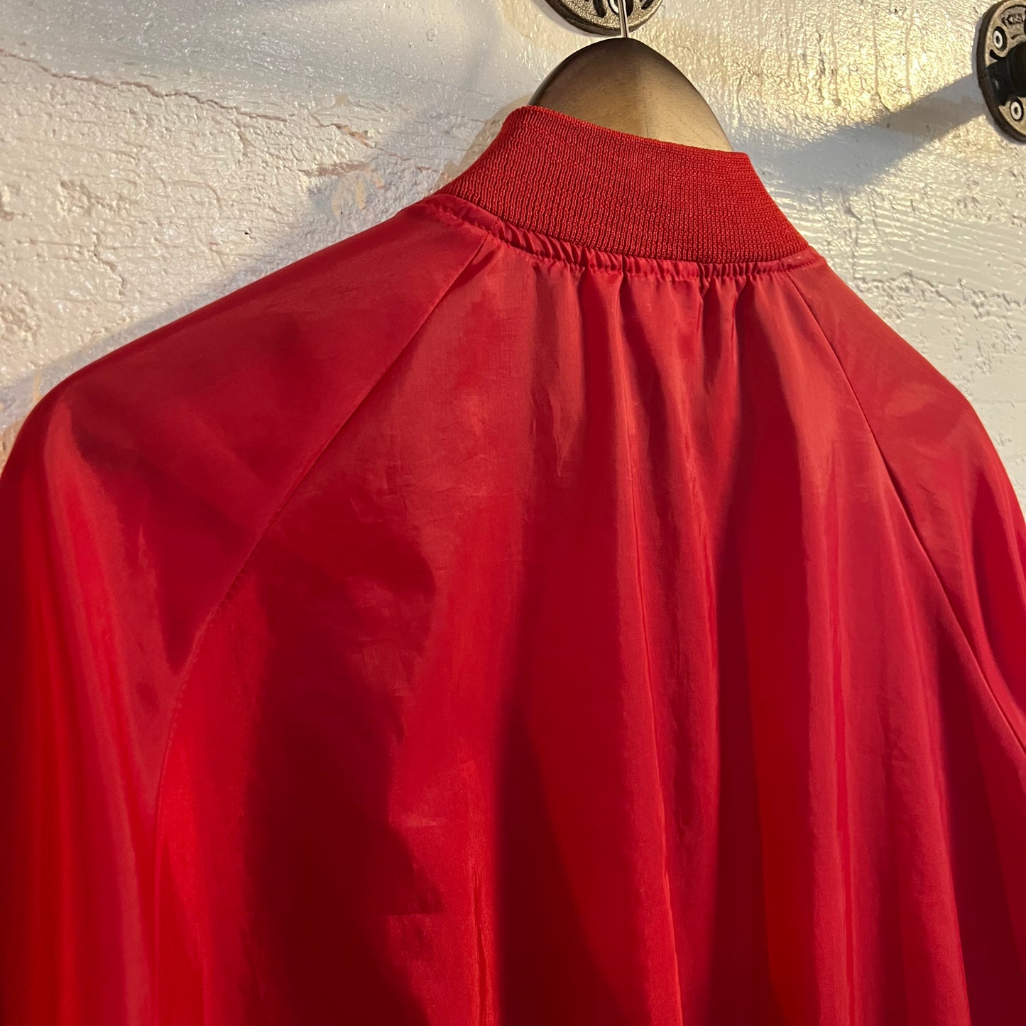 Vintage 1980's Super Bowl XX (Twenty) Chalk Line Jacket - Size XL - Made In USA - Red
