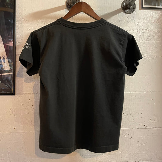 Vintage 90's Butterfly Pavilion Praying Mantis Big Graphic Single Stitch T-Shirt - Size Youth Large - Made In USA