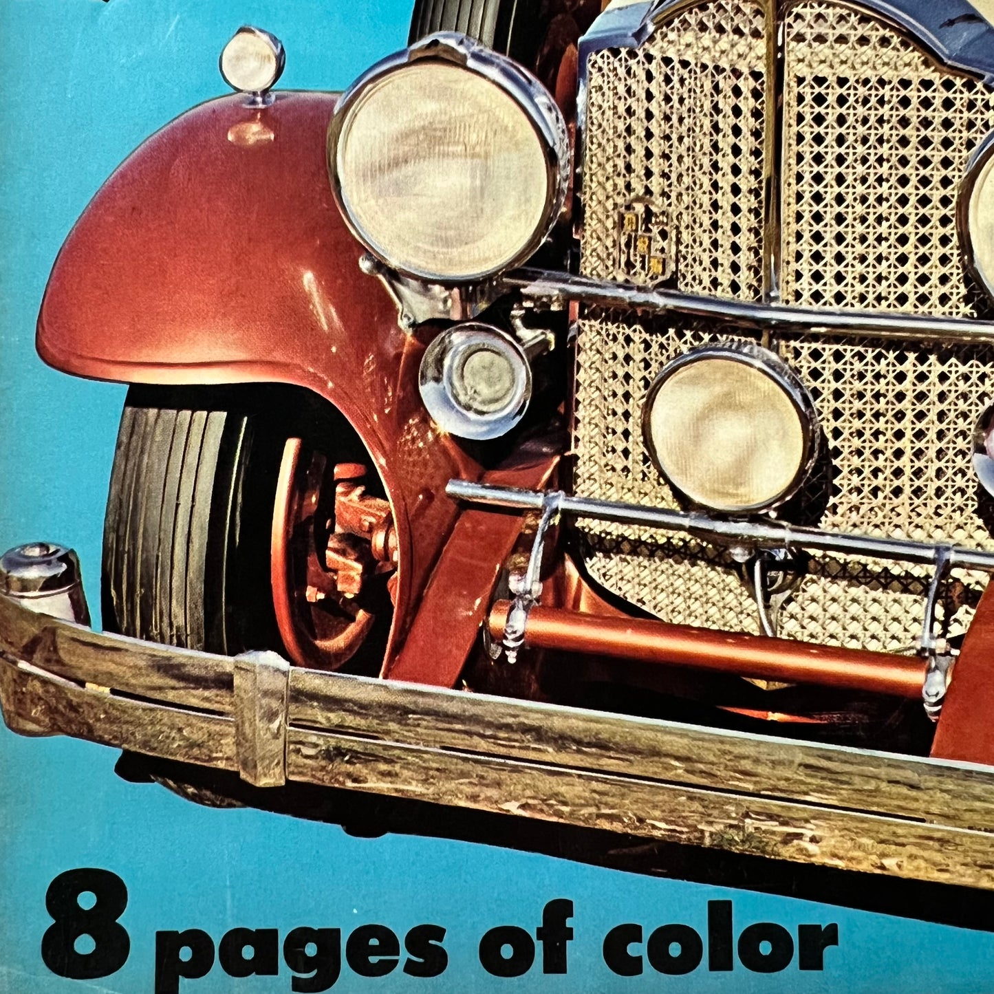 Vintage 1966 Car Classics Magazine 'Vol.1 No.1'