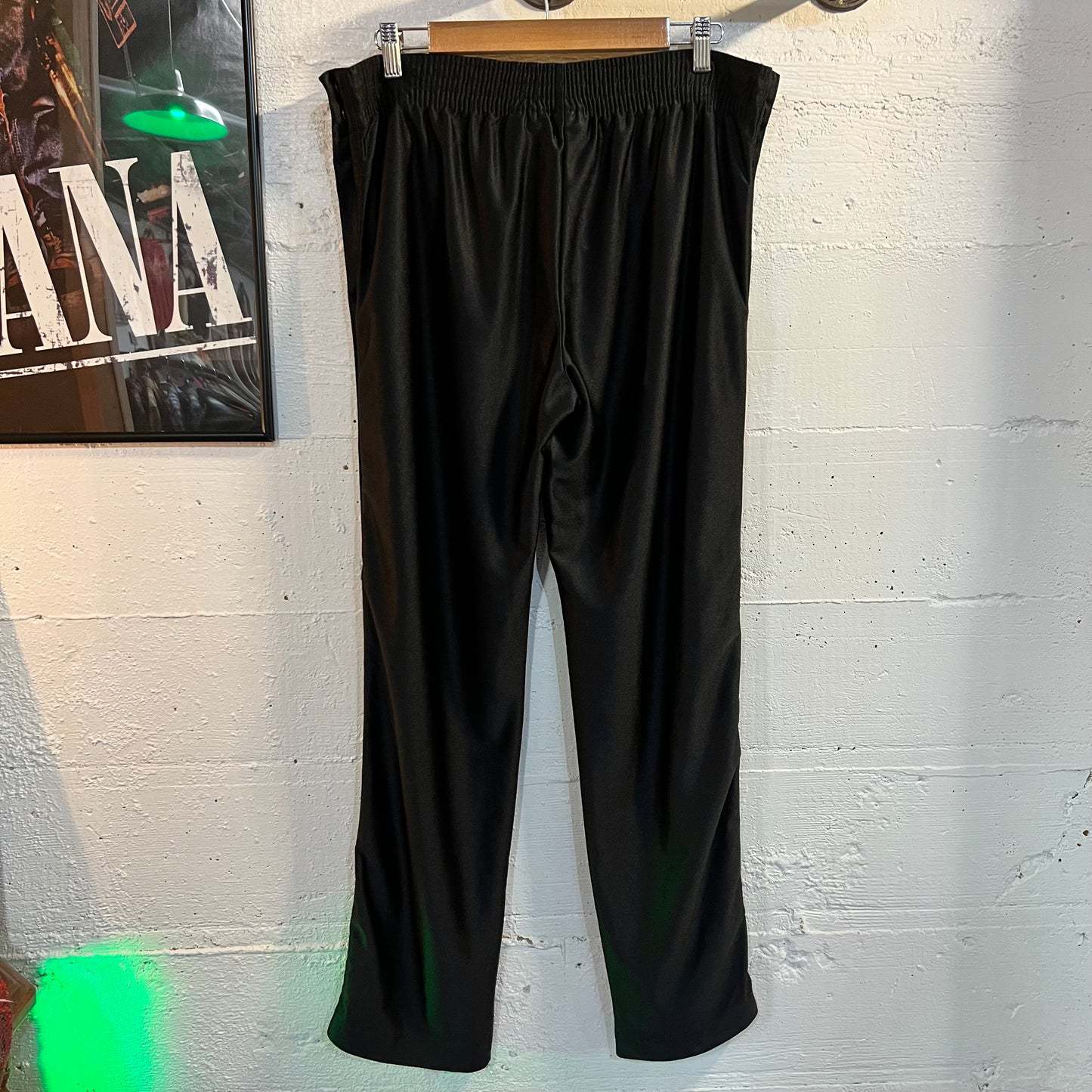 Vintage Y2K Nike Basketball Breakaway Full Snap Athletic Pants - Size XL - Black/Black