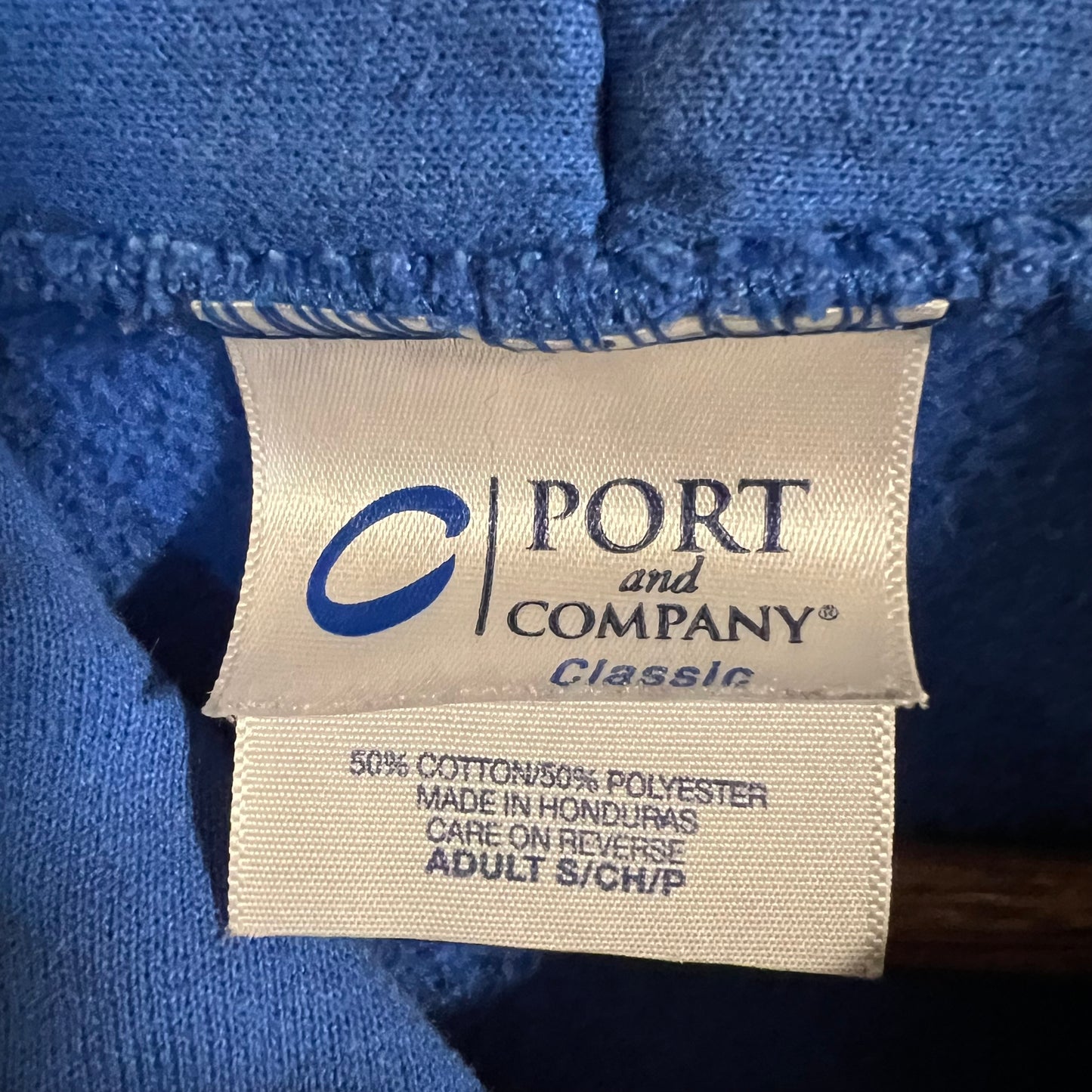 Vintage Jewell Bluejays High School Hoodie Sweatshirt - Size Small - Blue/Yellow