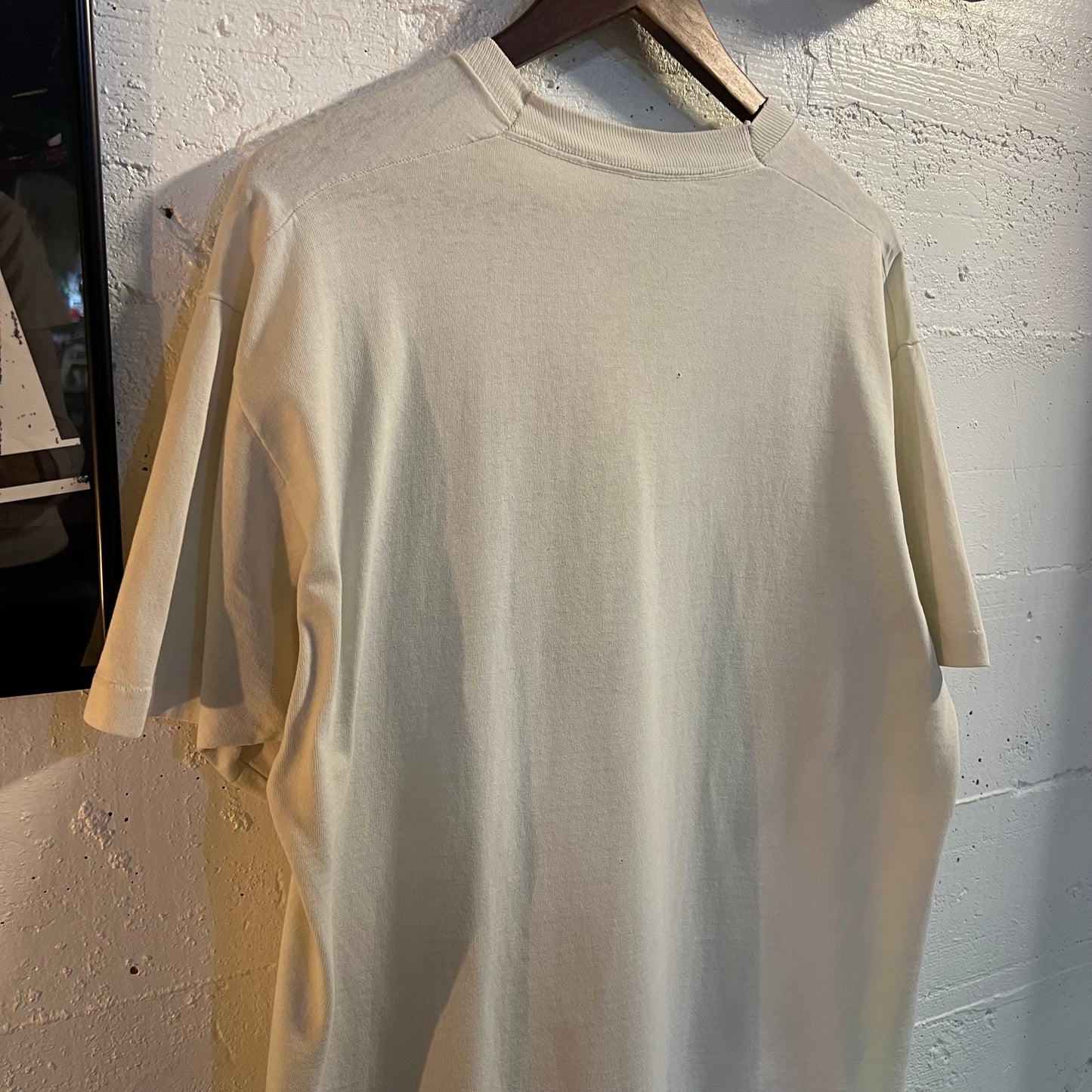 Vintage 90's Distressed Single Stitch 'Choices' T-Shirt - Size XL - White