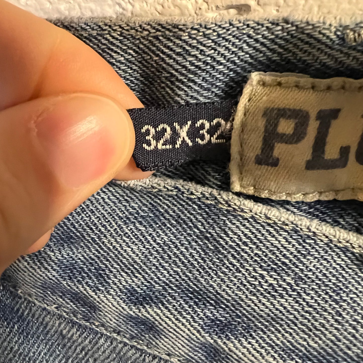 Vintage Distressed Plugg Carpenter Baggy Denim Jeans - Size 32x32 - Medium Wash