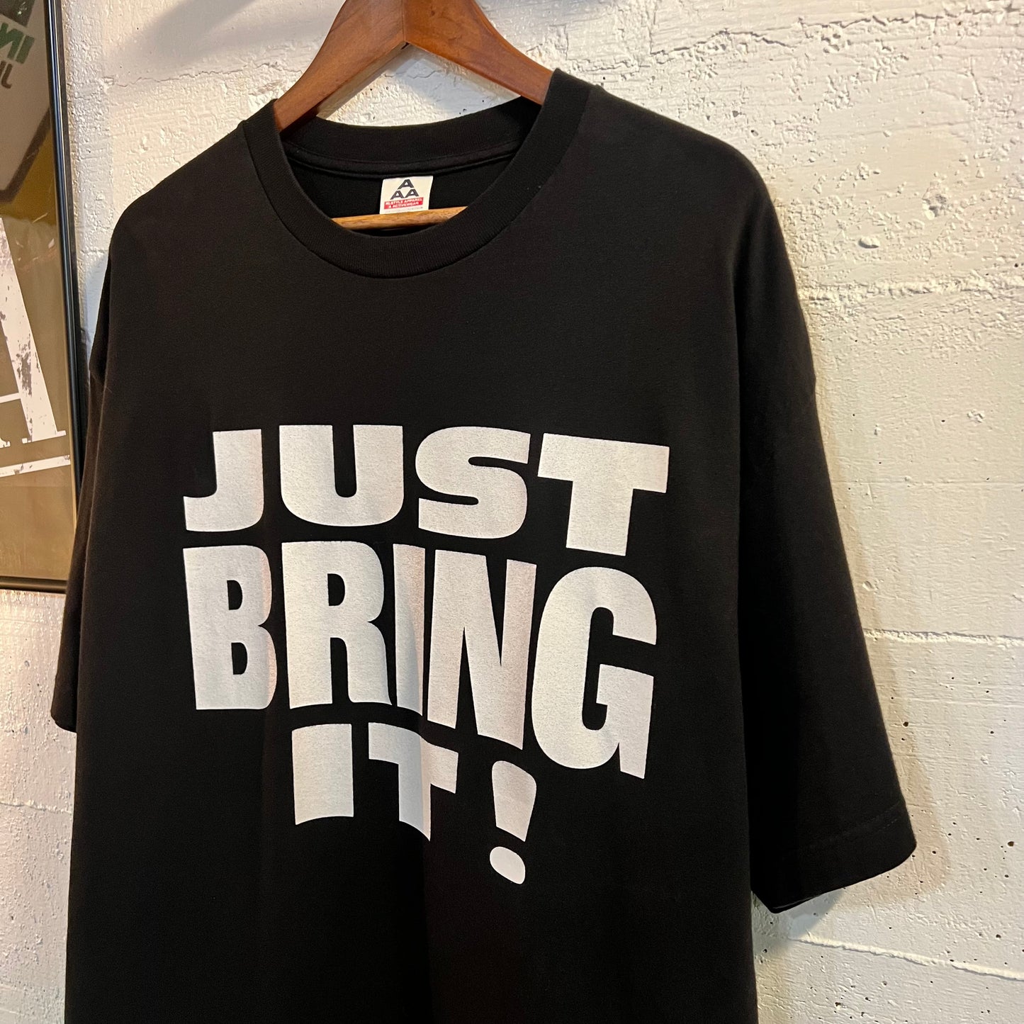 Vintage The Rock ‘Just Bring It!’ T-Shirt - Size 2XL - Black/White