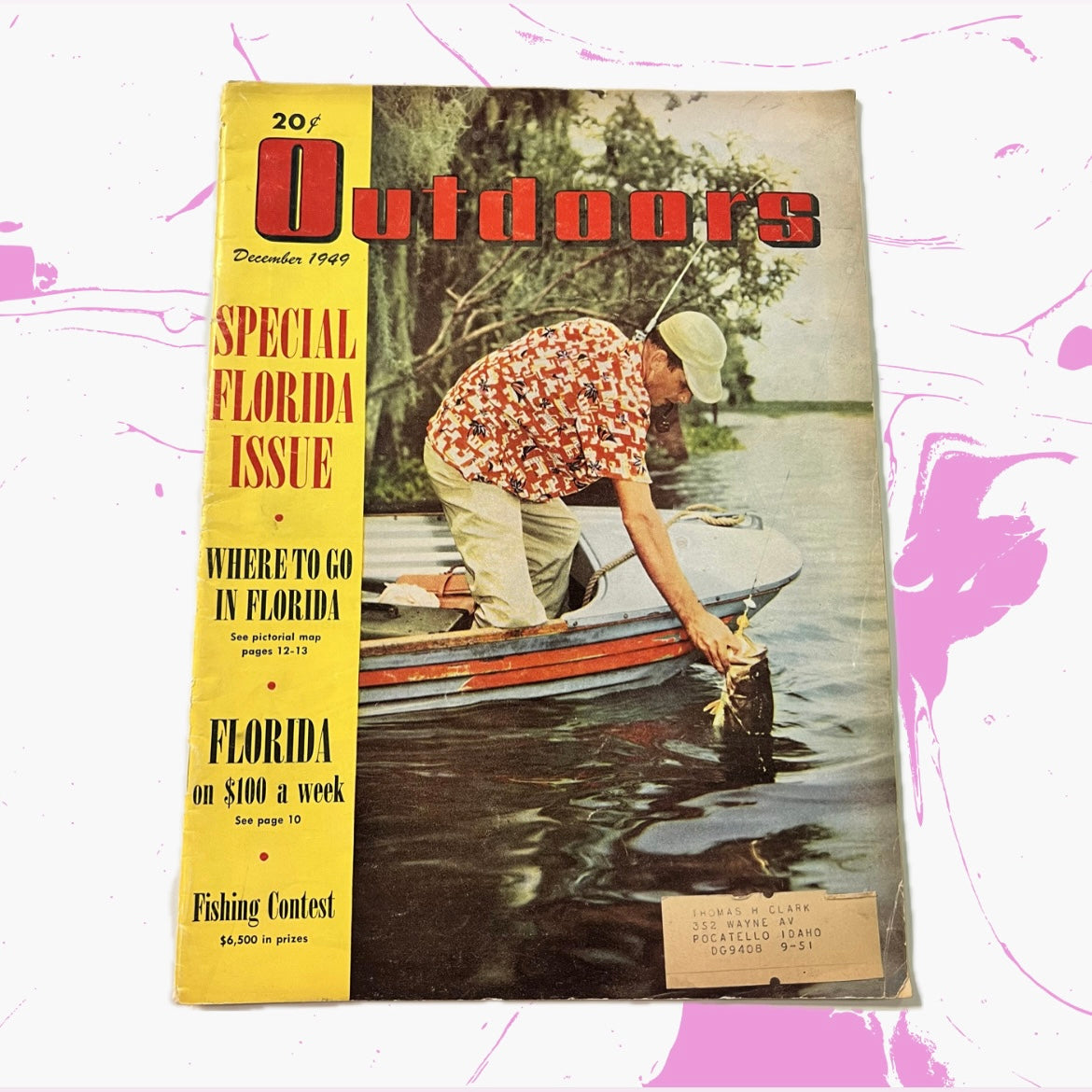 Vintage 1949 Outdoors 'Special Florida Issue' Magazine