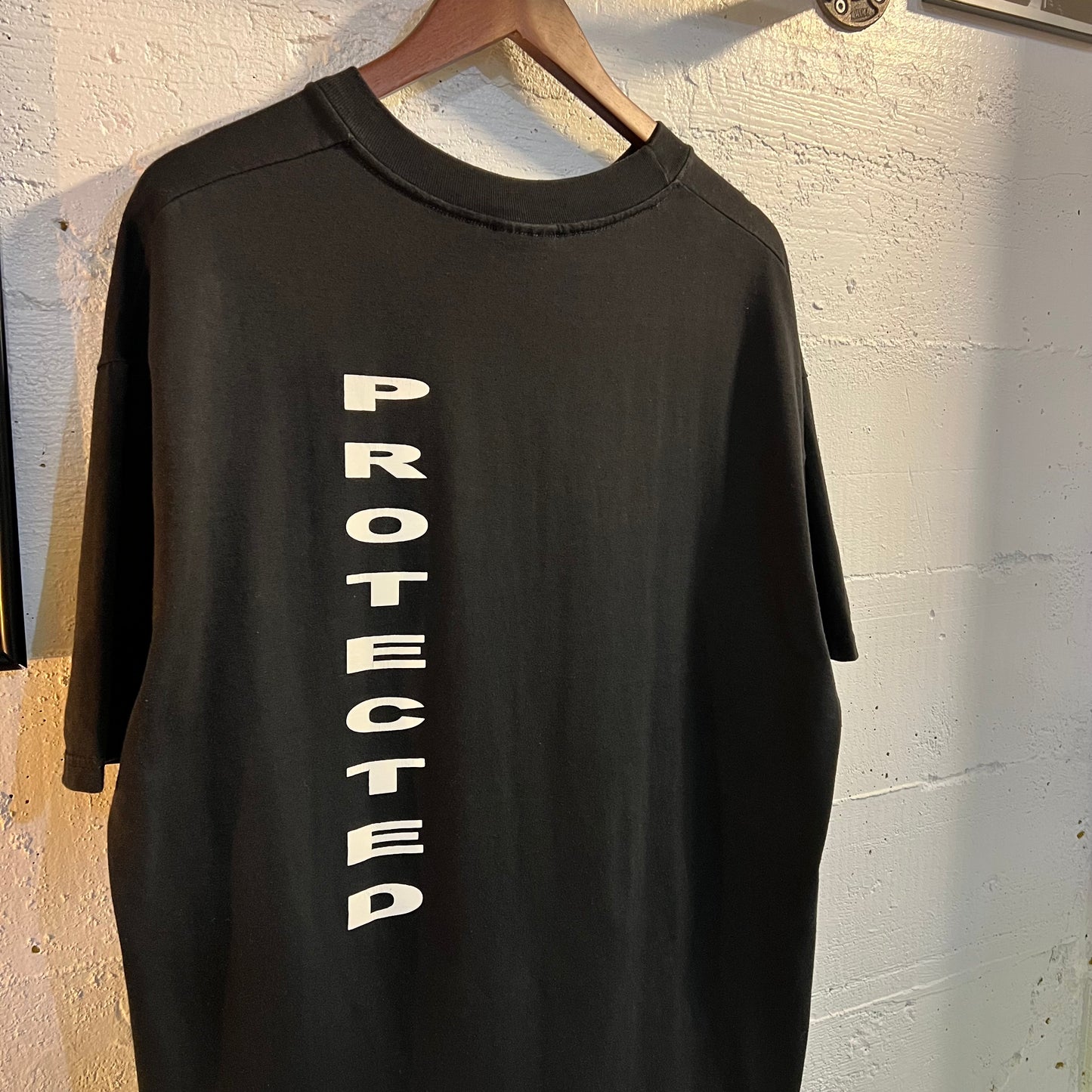 Vintage Jesus Is On The Way Clock T-Shirt - Size XL - Black/White/Red