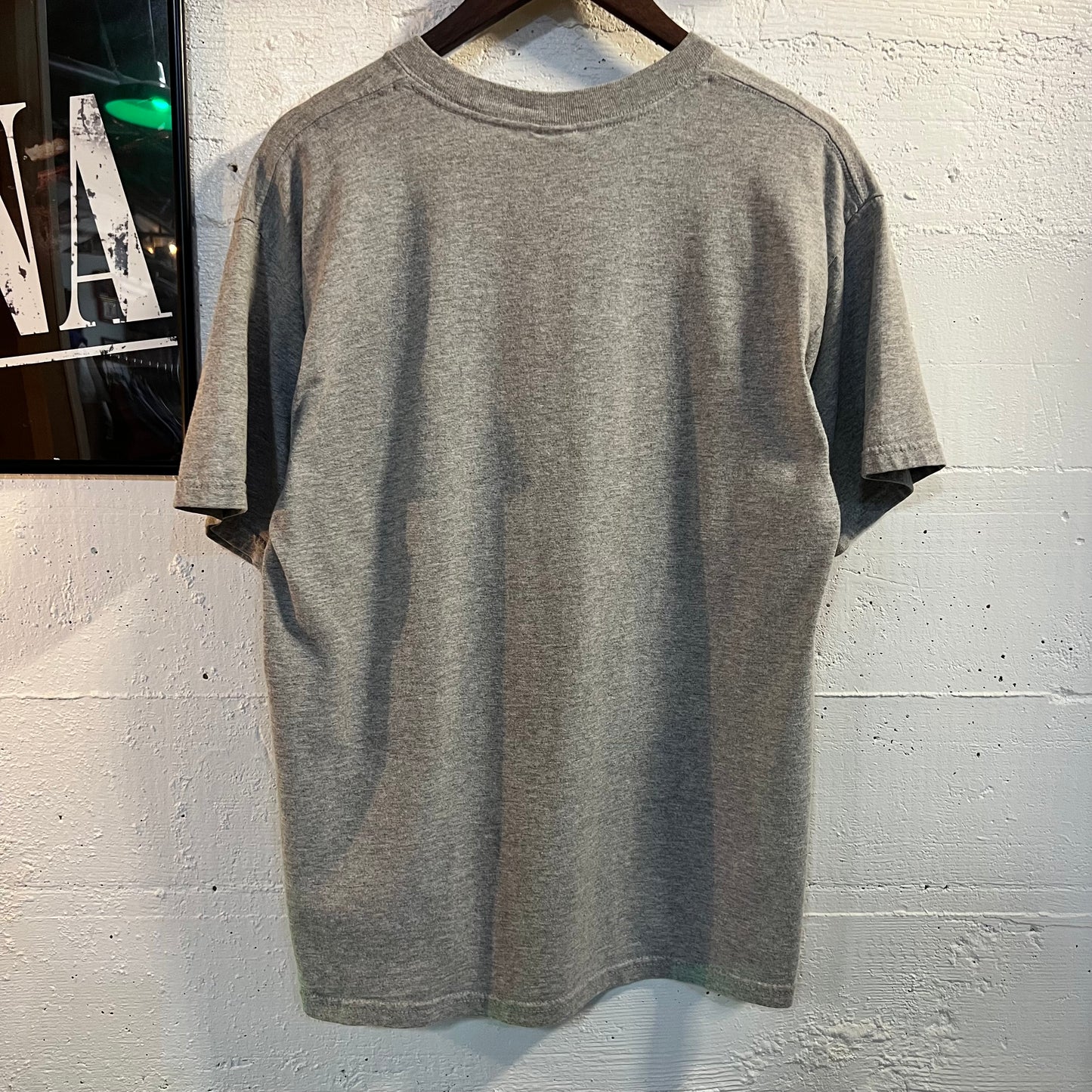 Vintage Andre Charles 'NYC' Graffiti Artist T-Shirt - Size Large - Grey/Red/White/Black