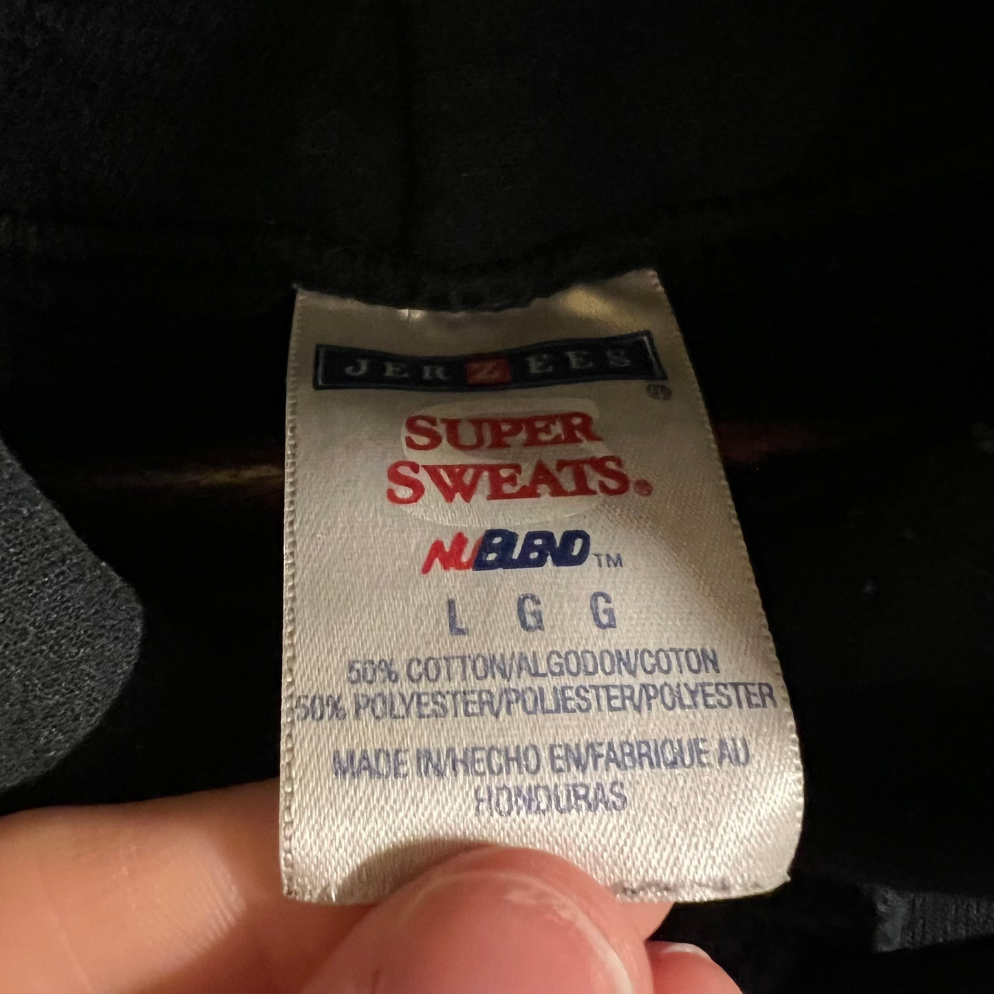 Vintage Distressed Sierra Pacific Windows Cropped Hoodie Sweatshirt - Size Large - Faded Black