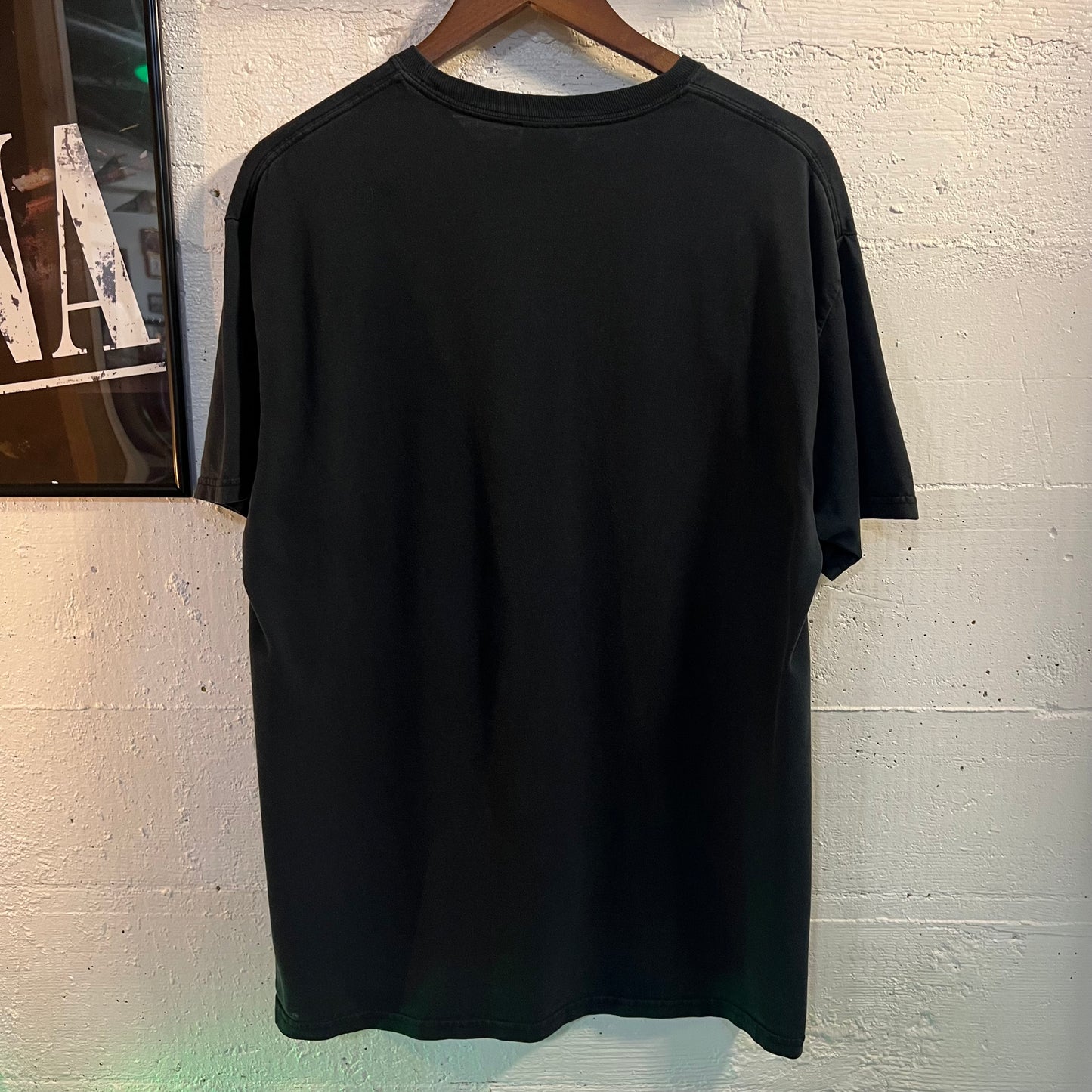 Vintage 2000's Coheed & Cambria Gas Mask T-Shirt - Size Large - Faded Black