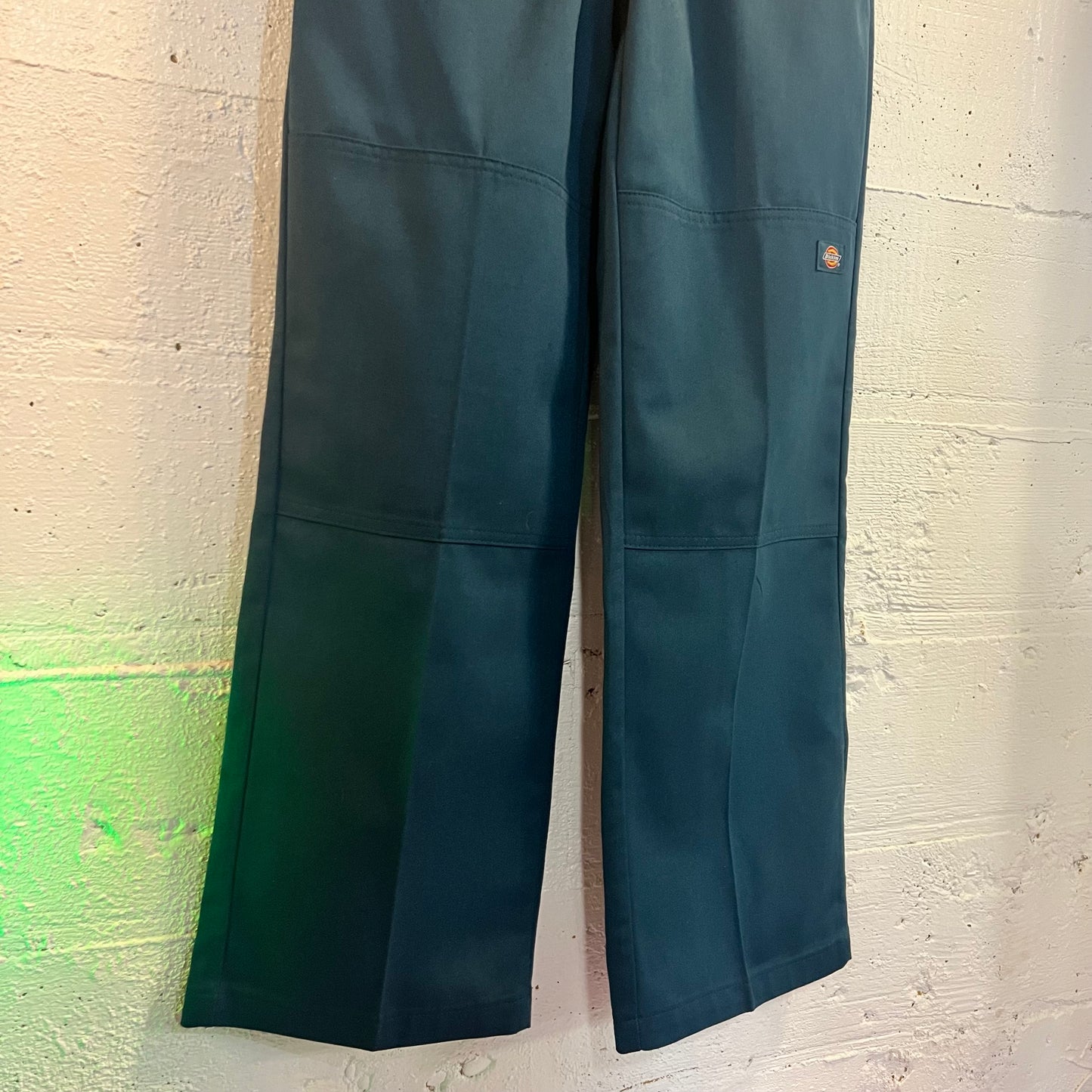 Dickies Double Knee Loose Fit Twill Work Pants - Size 28" x 32" - Teal