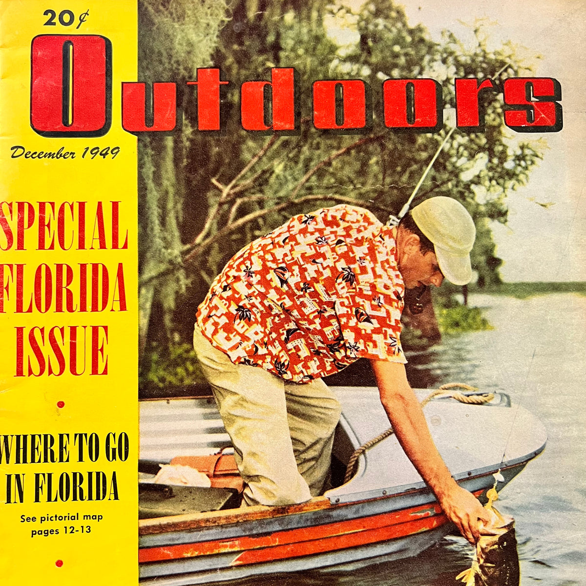Vintage 1949 Outdoors 'Special Florida Issue' Magazine