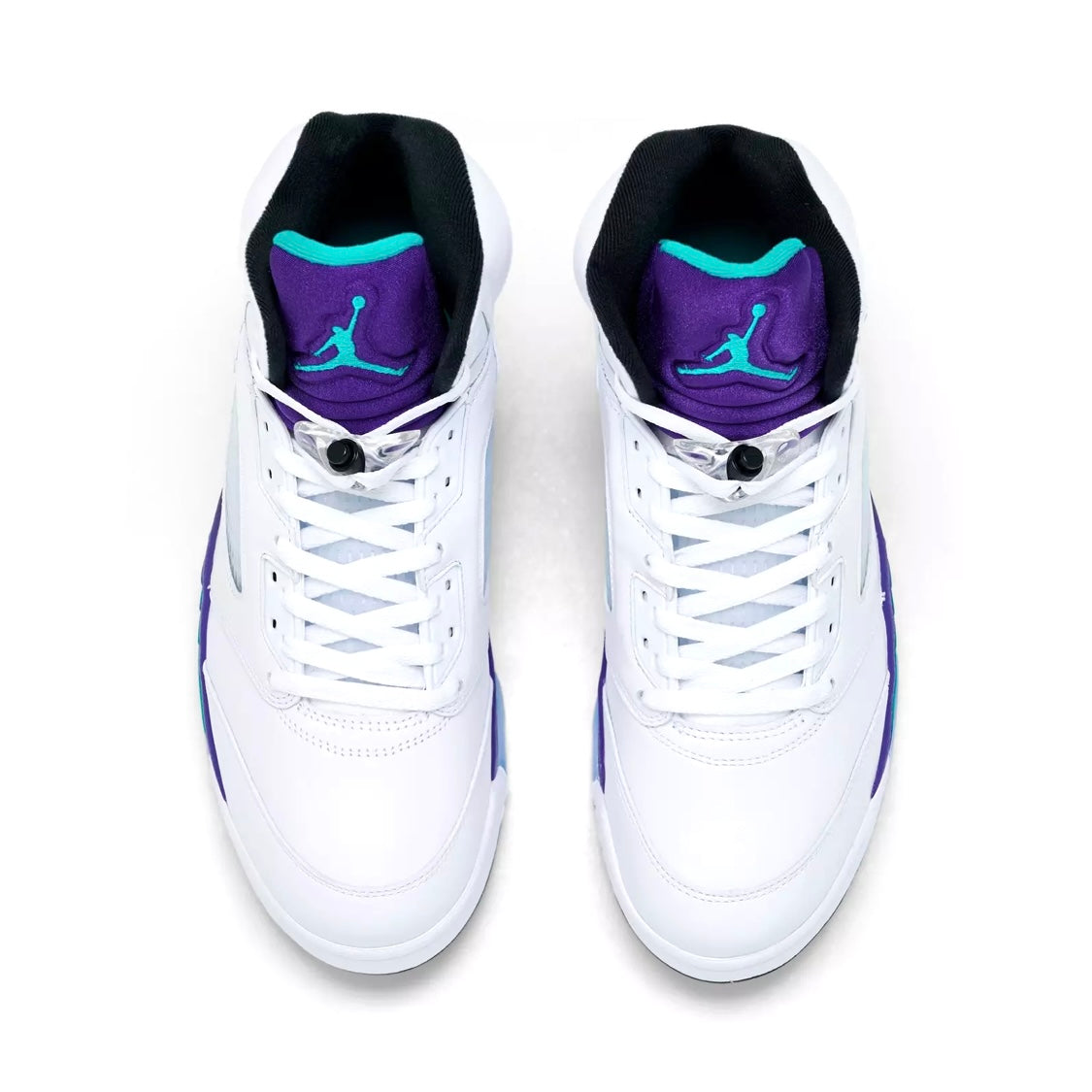 *New* Nike Air Jordan 5 Retro 'Grape' (2025) - Size 10.5M/12W - White/New-Emerald/Grape-Ice - HQ7978-100