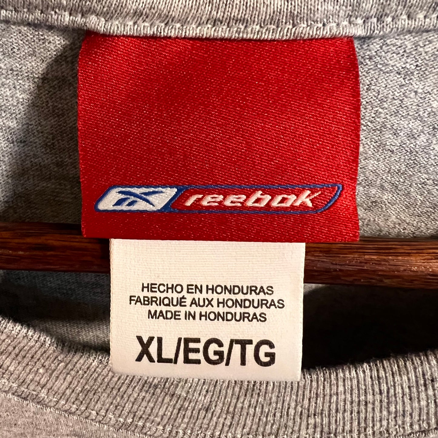 Vintage Reebok Indianapolis Colts Football T-Shirt - Size XL - Grey/Blue/White