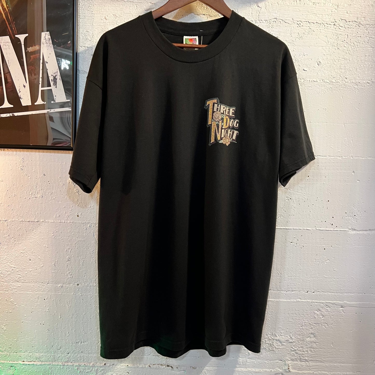 Vintage 90’s Three Dog Night ‘Seven Separate Fools’ Band T-Shirt - Size XL - Black/Multicolor