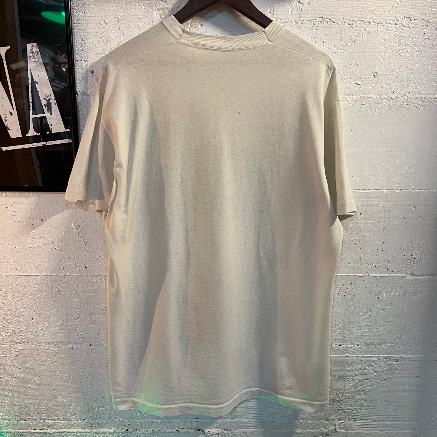 Vintage 90's Distressed Single Stitch 'Choices' T-Shirt - Size XL - White