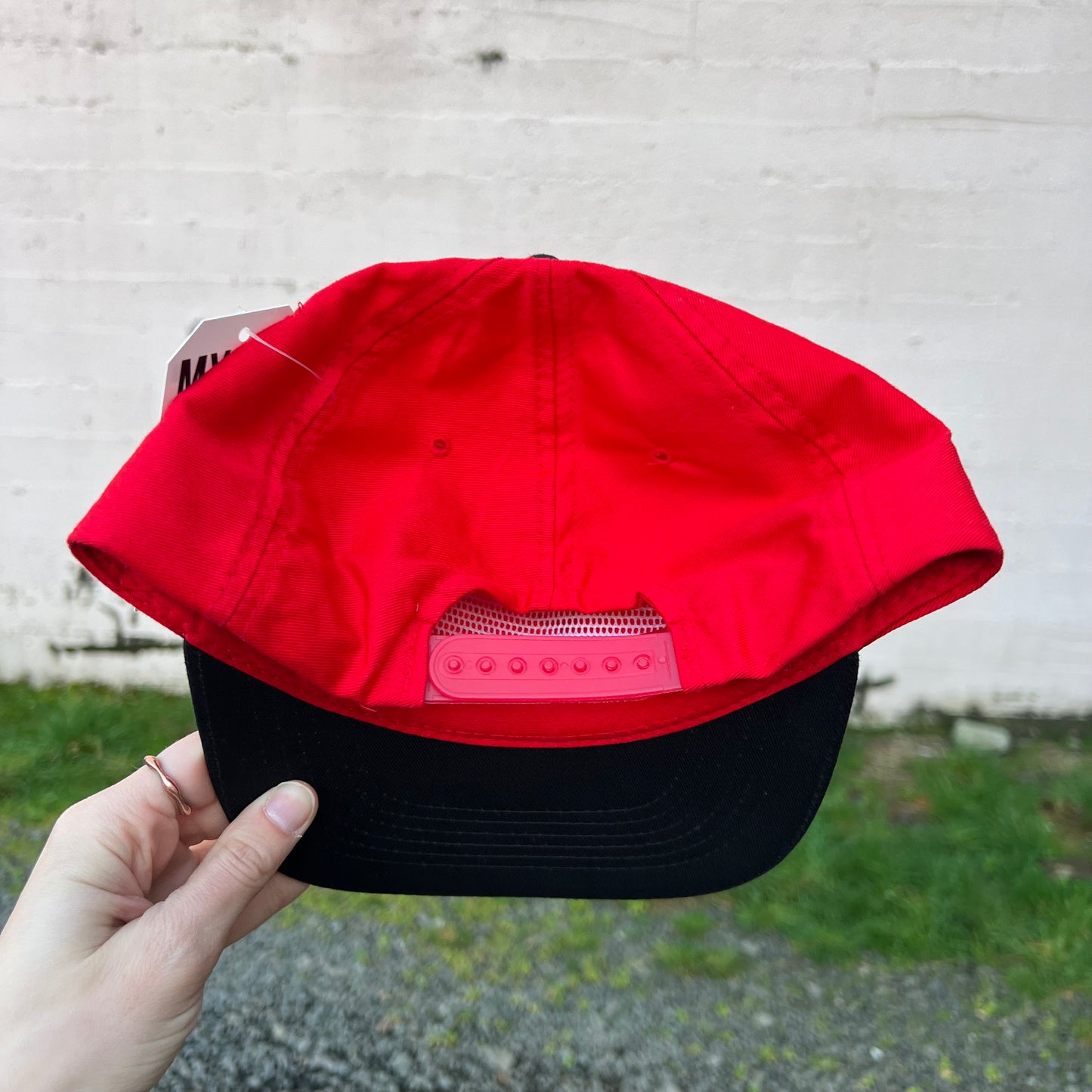 Vintage 90's Kyle Petty Kendall Racing Snapback Hat - OSFA - Red/Black