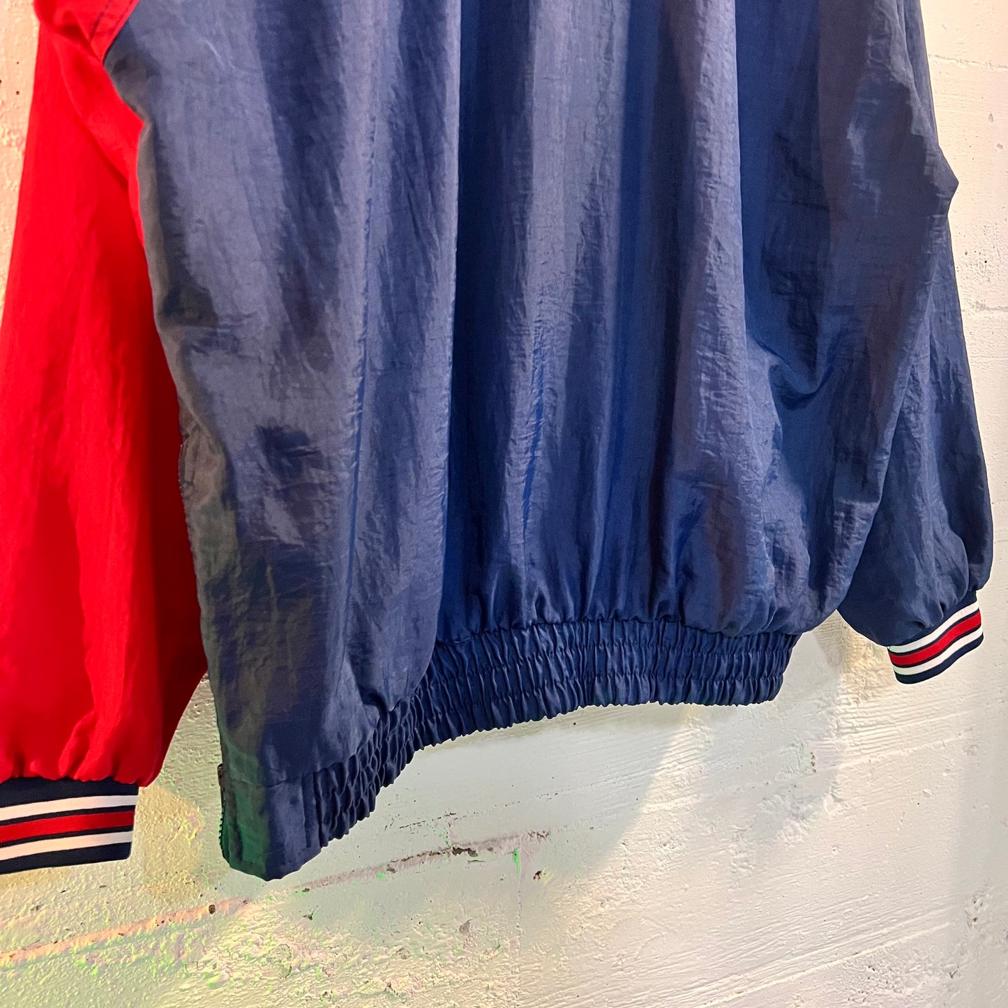 Vintage 90's Anaheim Angels 2-Tone Starter Jacket - Size Large - Red/Blue/White
