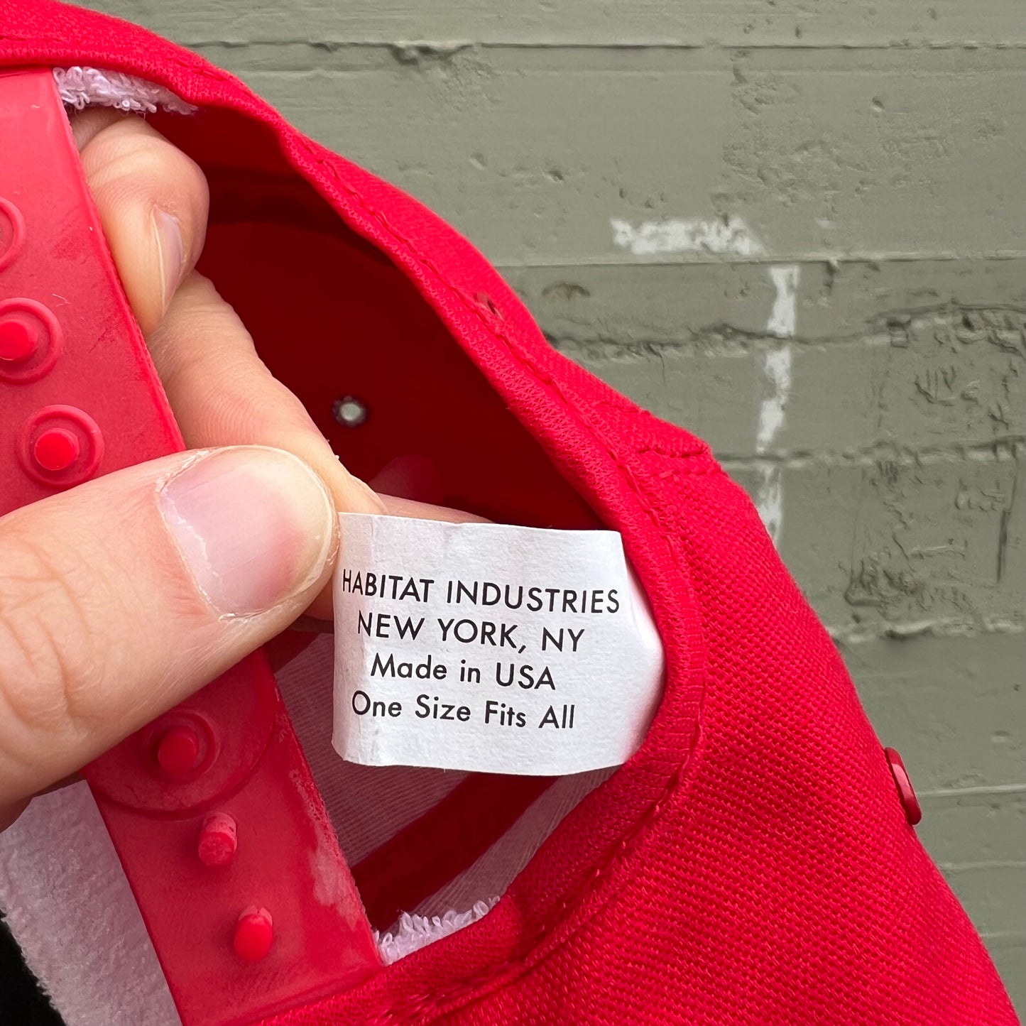 Vintage 80's Marlboro Racing Team Snapback Hat - O/S - Made In USA - Red/White