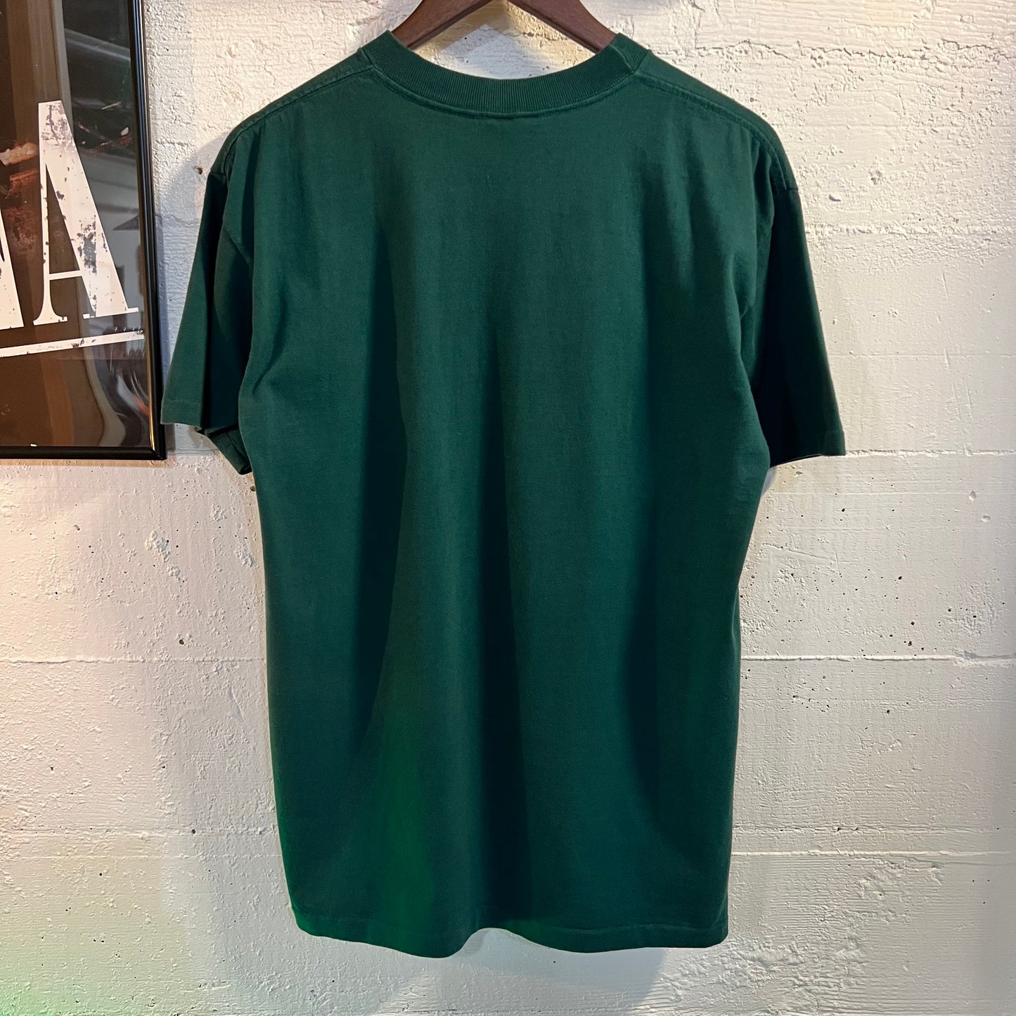 Vintage 90's Harley Davidson Motorcycles 'Harley Rules' - Size M - Made In USA - Emerald Green