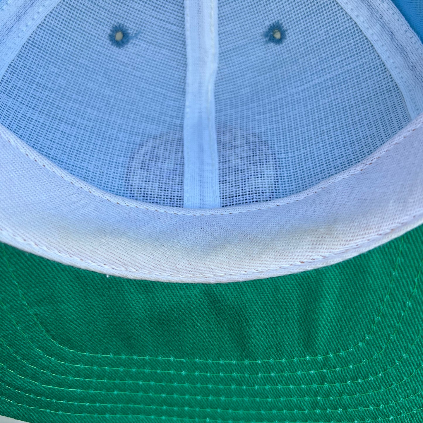 Vintage 1980's Walt Disney World Epcot Center Snapback Hat - O/S - Made In USA - Baby Blue