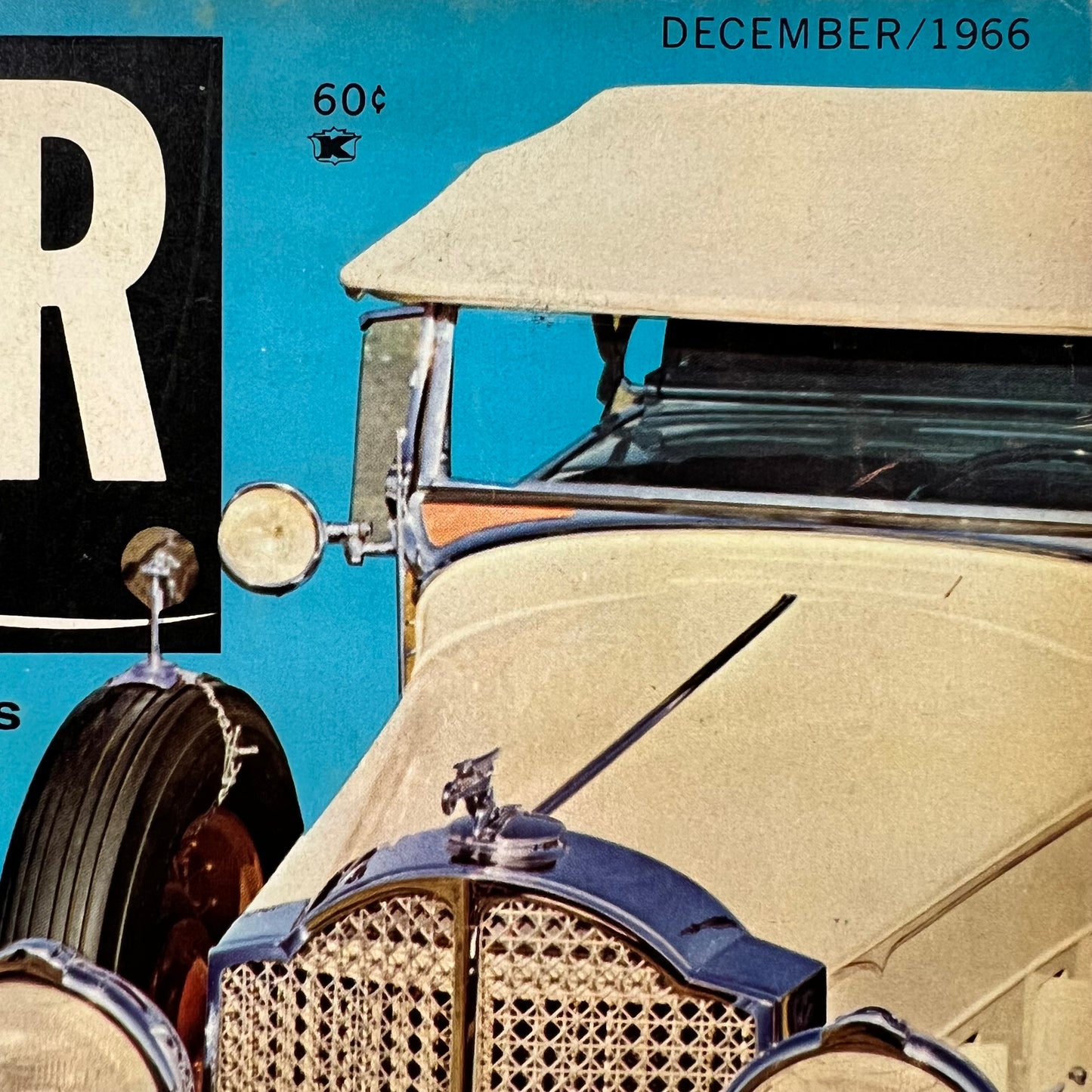 Vintage 1966 Car Classics Magazine 'Vol.1 No.1'