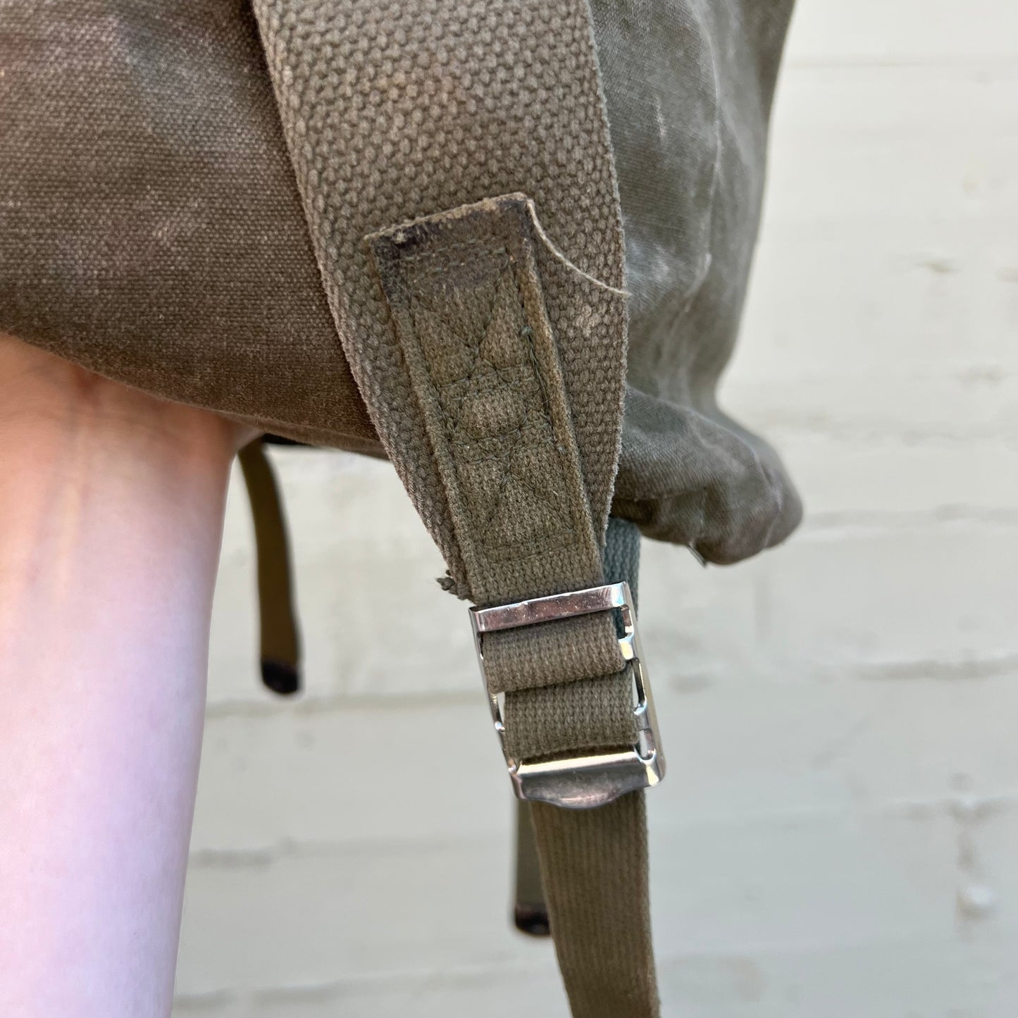 Vintage 1970's U.S. Forest Service Field Pack Rucksack - Olive Drab - NSN# 8465-00-205-3493