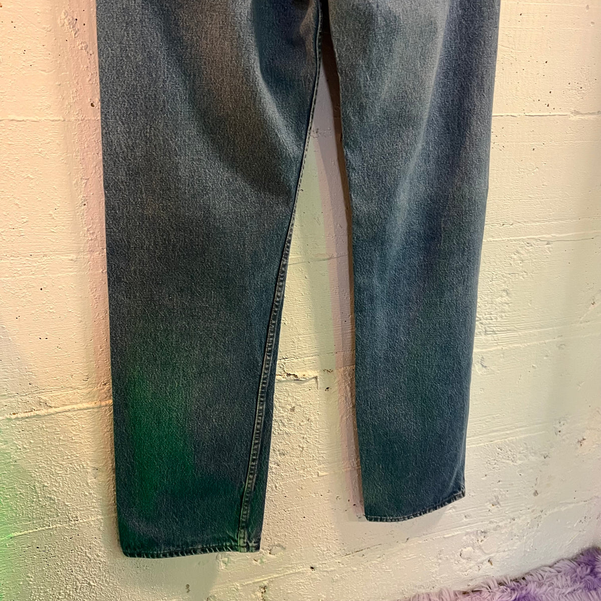 Vintage 1980's Levi's 501xx Button Fly Denim Jean - Size 34" x 33" - Made In USA - 100% Cotton
