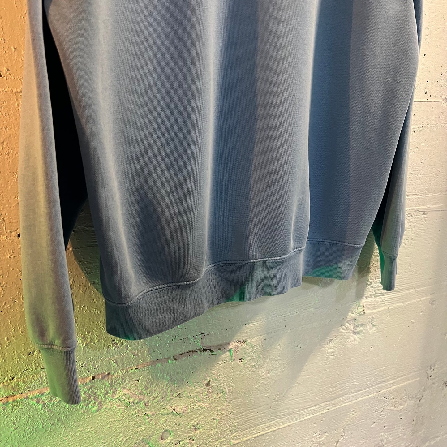 Vintage 2000's Nike Air Swoosh Raglan Sleeve Hooded Sweatshirt - Size Large - Carolina Blue