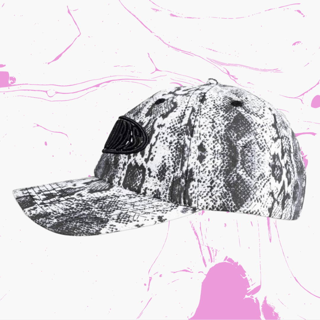 *NEW* Pleasures Bubble Logo Polo Cap - O/S - Snakeskin