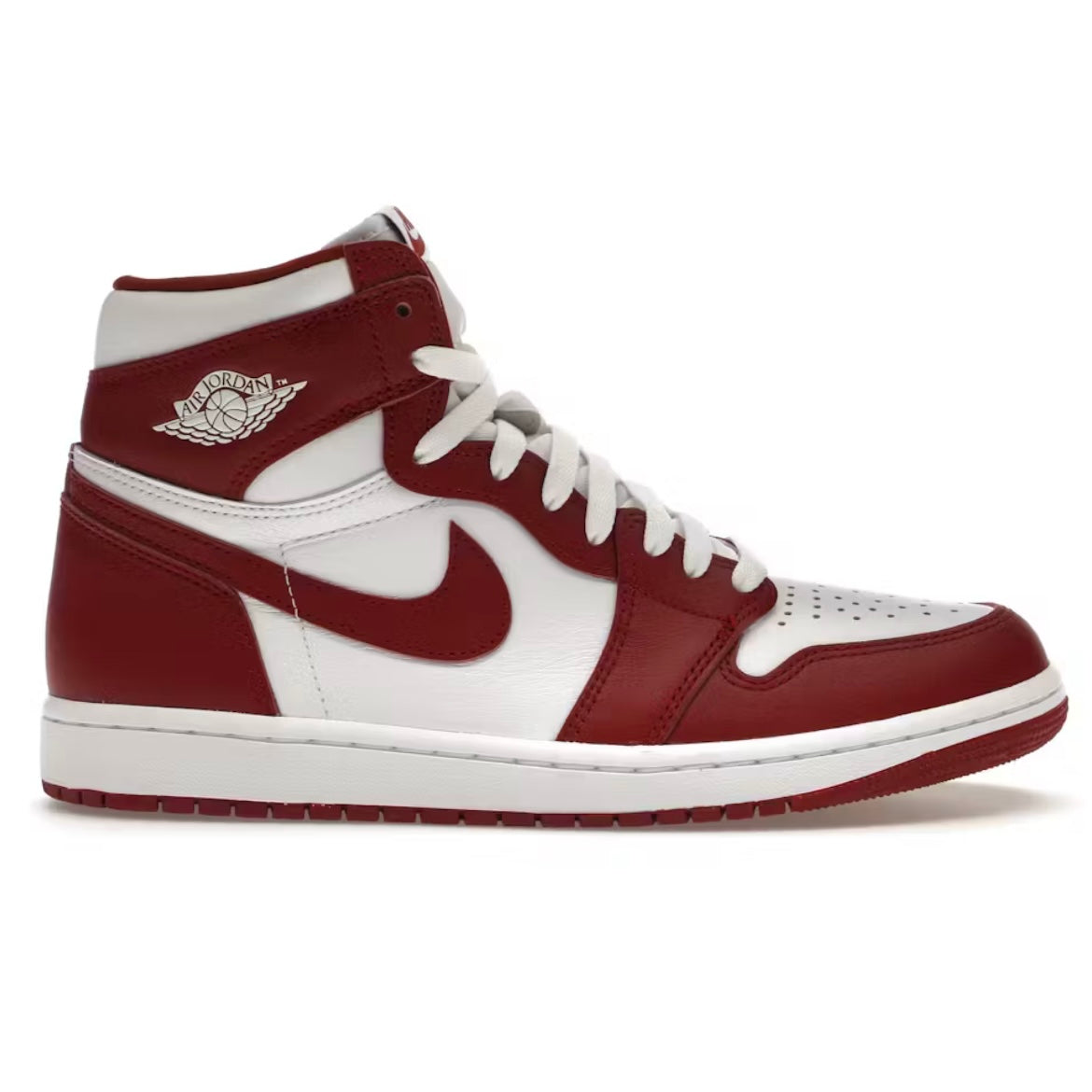 *New* Nike x Air Jordan 1 Retro High OG - Size 10.5M/12W - White/Team-Red - DZ5485-160