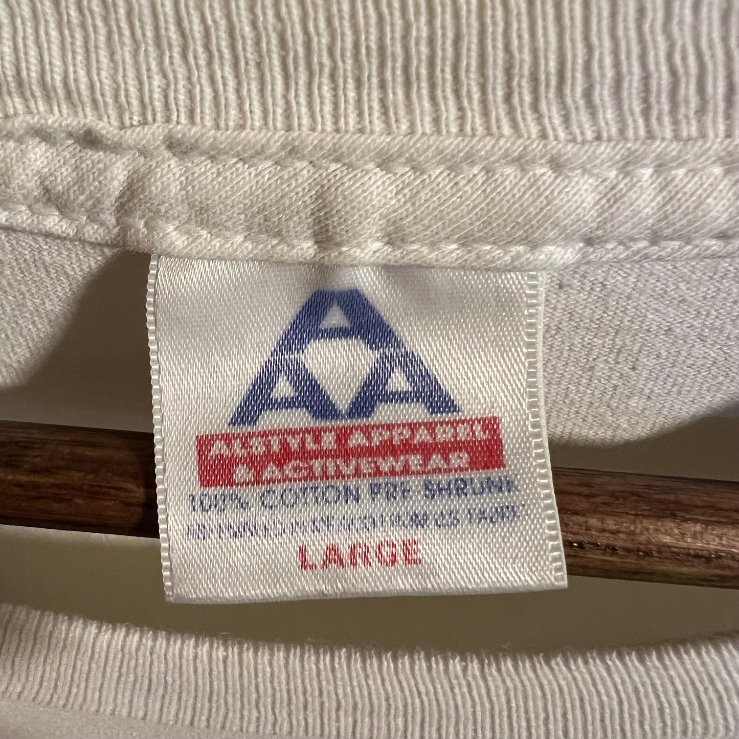 Vintage 90’s Funny ‘I Didn’t Do It!’ Single Stitch T-Shirt - Size Large - Black/White