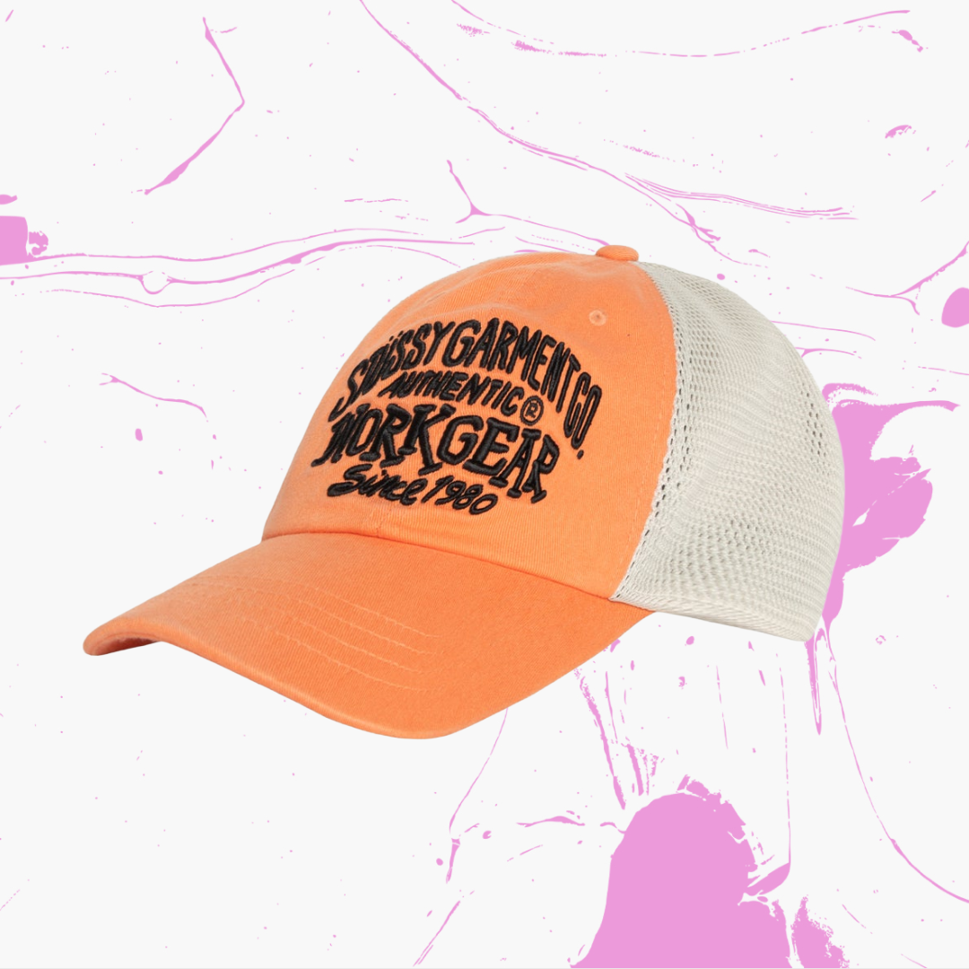 *NEW* Stüssy LP Workgear Strapback Cap - O/S - Orange
