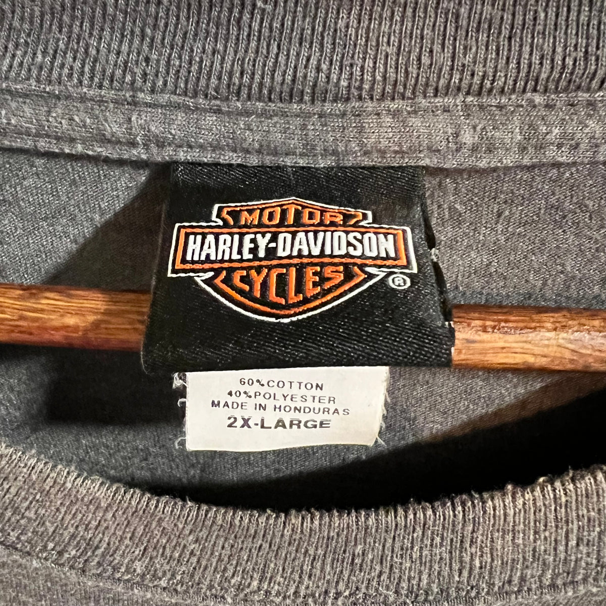 2011 Harley Davidson Black Hills Rapid Hills, SD Graphic T-Shirt - Size 2XL - Charcoal Grey/Multi