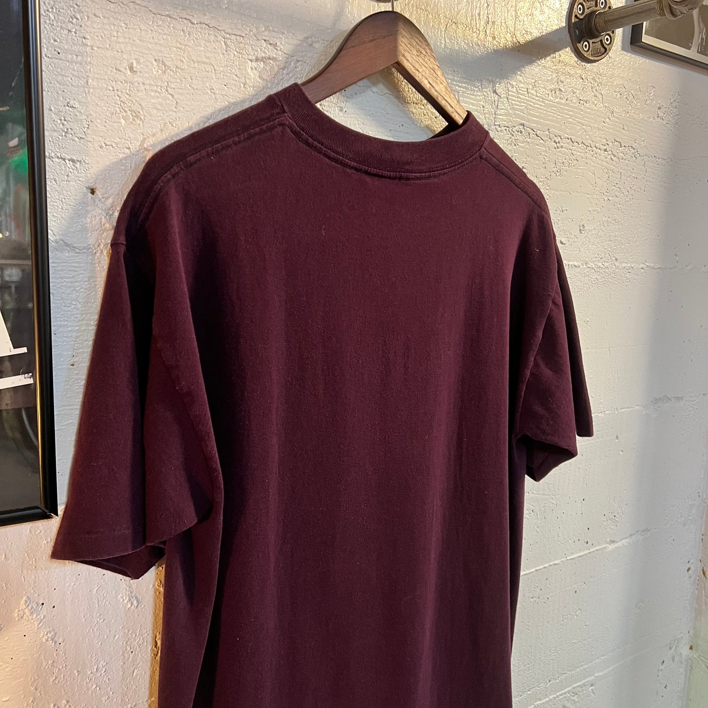 Vintage Oregon Shakespeare Festival Single Stitch T-Shirt - Size Large - Made In USA - Beautiful Maroon Color