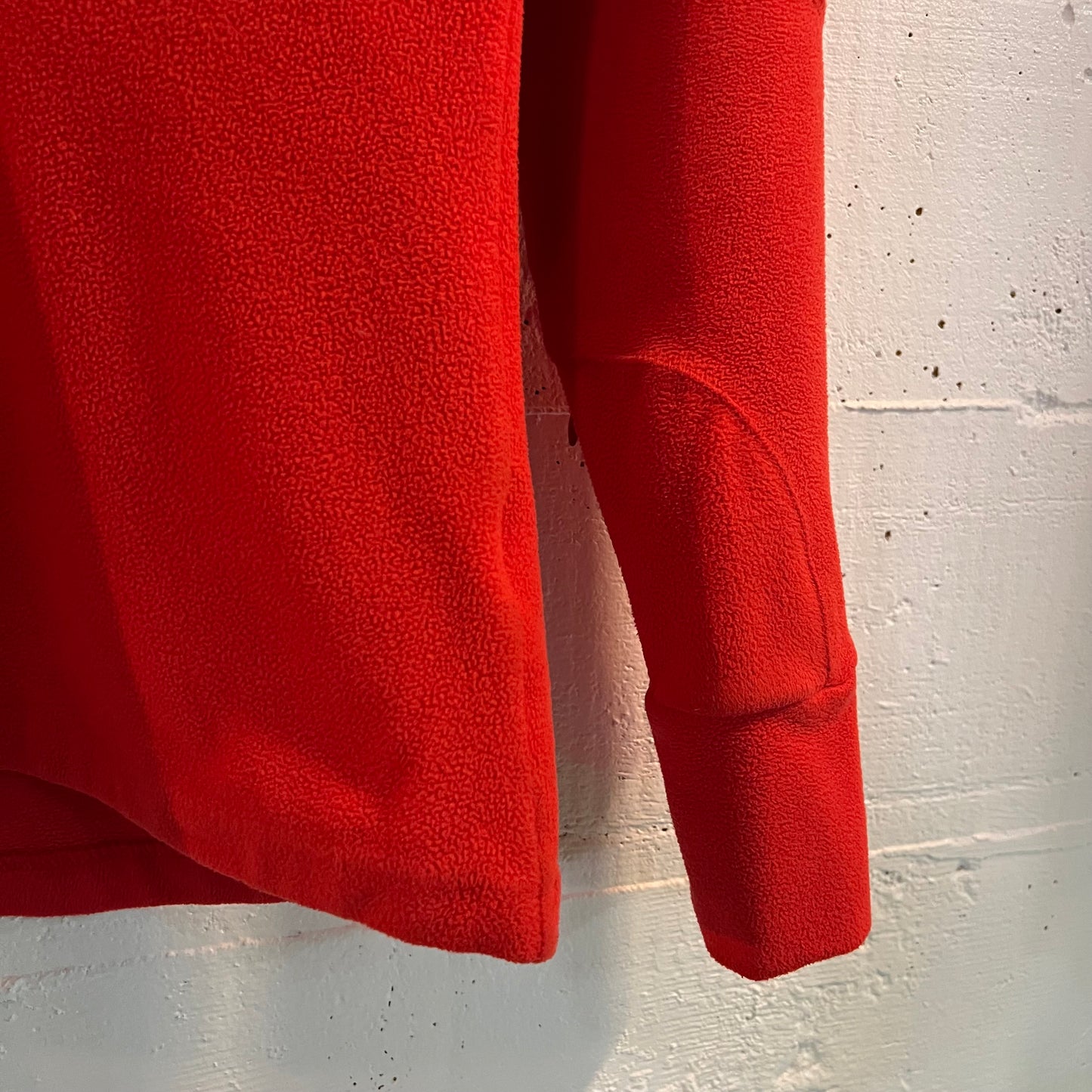 Vintage Y2K Nike ACG 1/2 Zip Fleece Pullover Jacket - Size Medium - Red/Orange